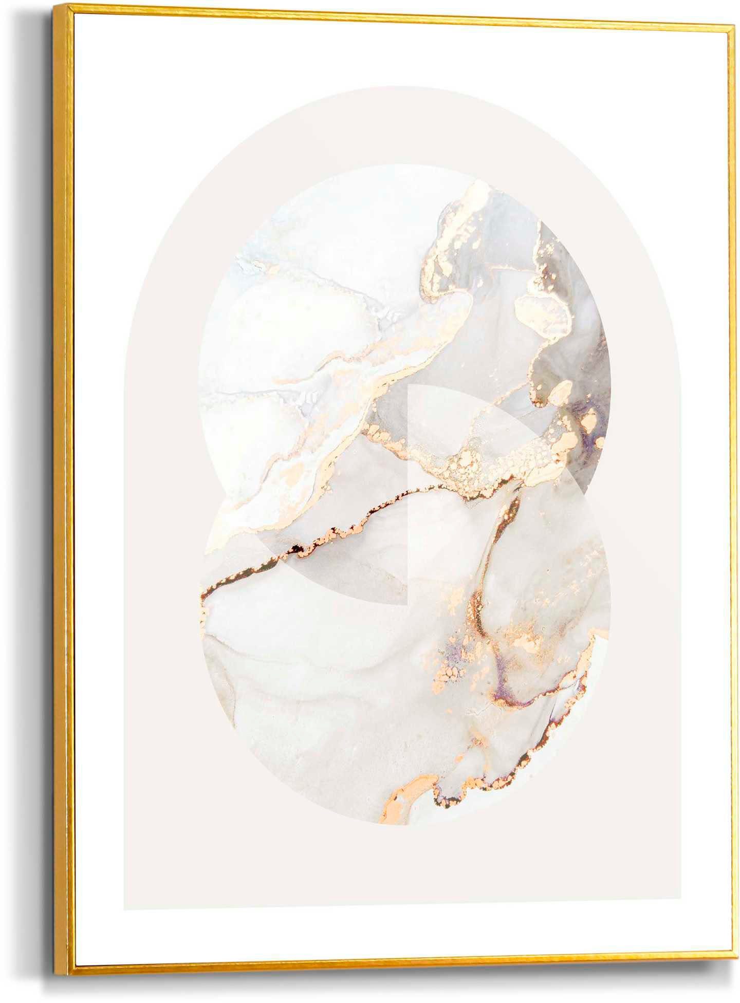 Reinders! Poster Marmor rund