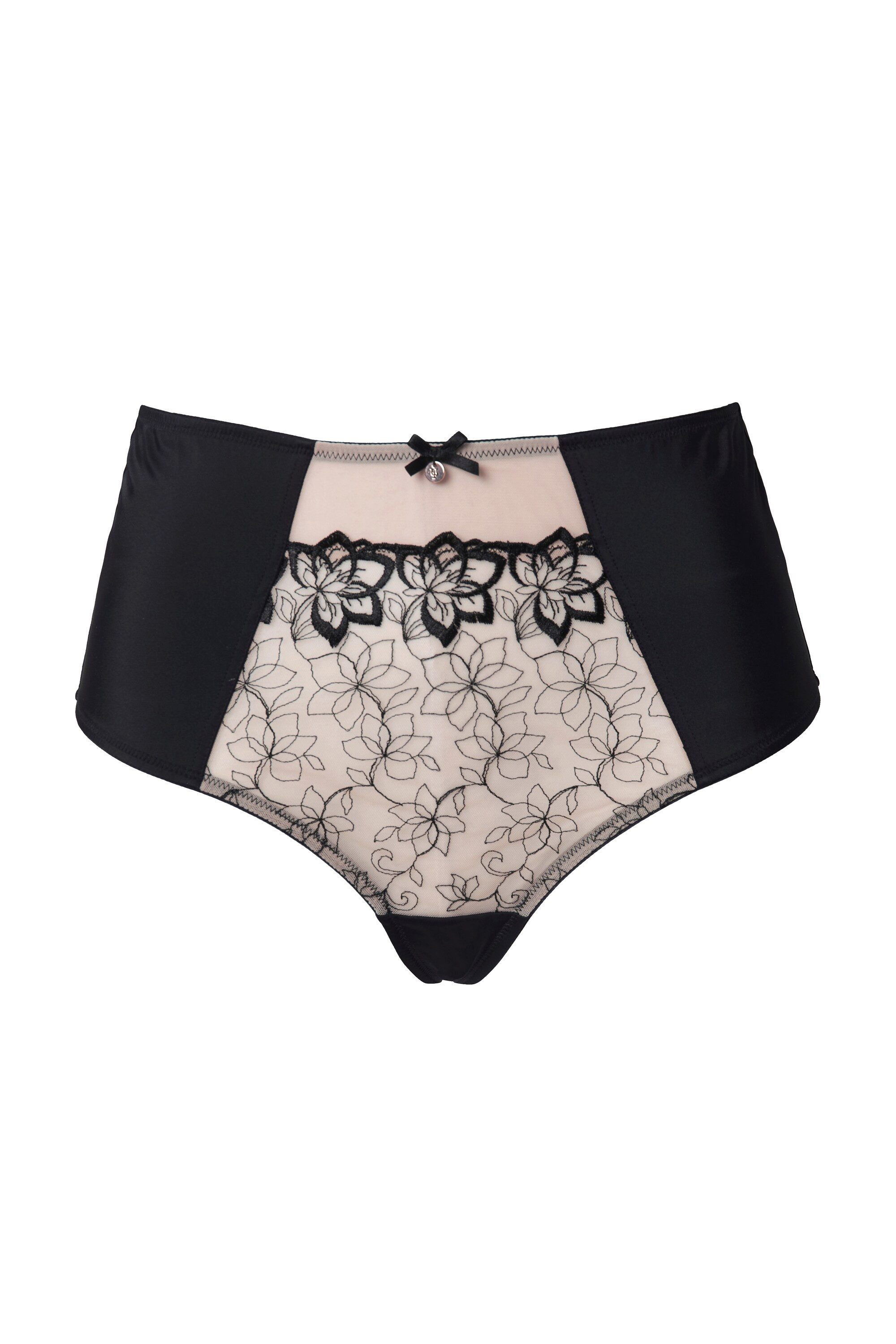 Ulla Popken Stringpanty String-Panty Stickerei Mikrofaser