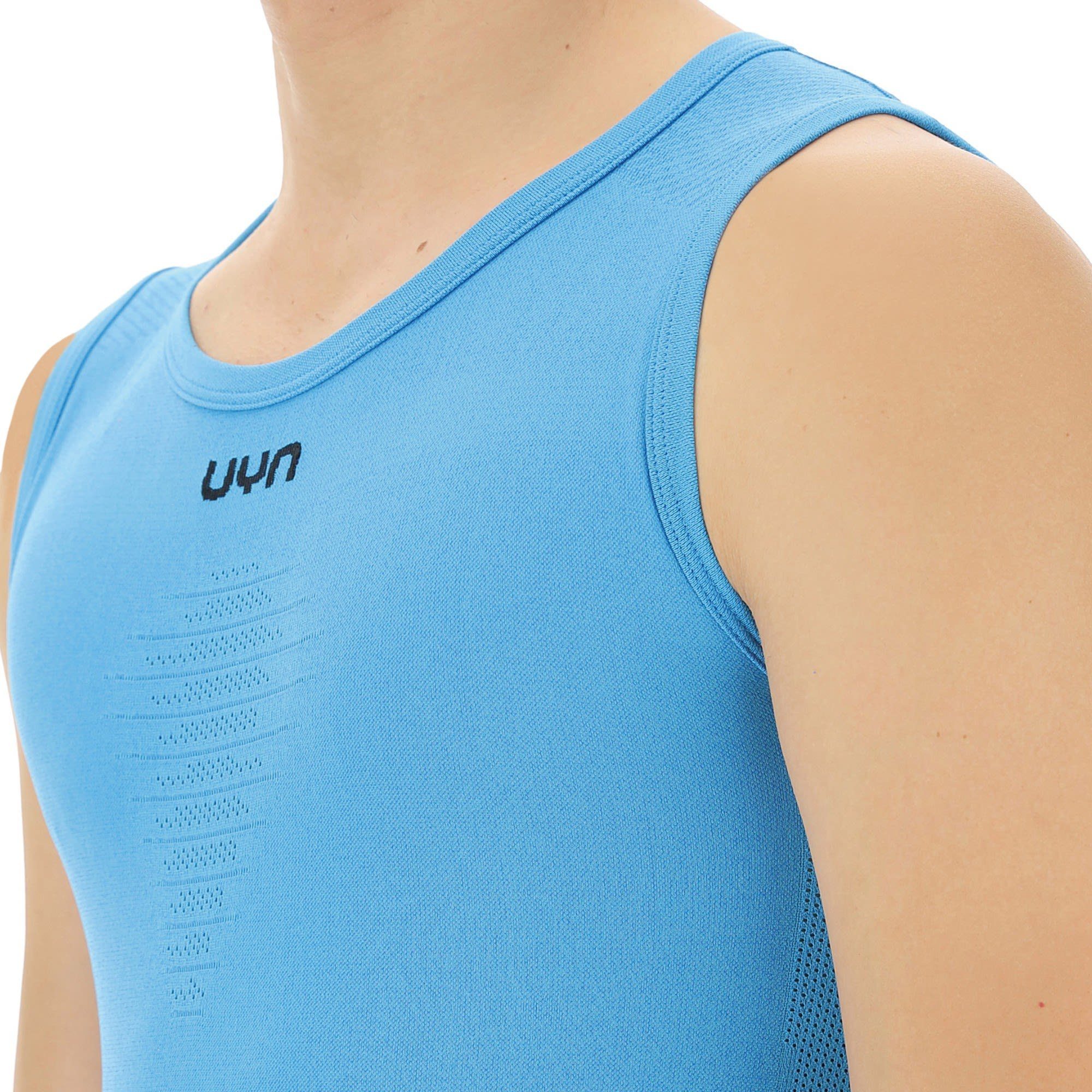 Singlet Classic Langarmbluse Energyon Uw Blue Kurzarm-Shirt M Herren UYN Uyn