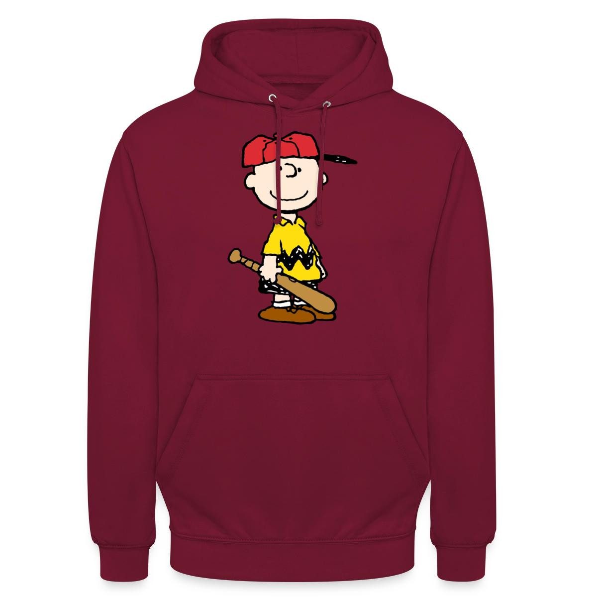Spreadshirt Hoodie Peanuts Charlie Brown Baseball Sport Unisex Hoodie (1-tlg)