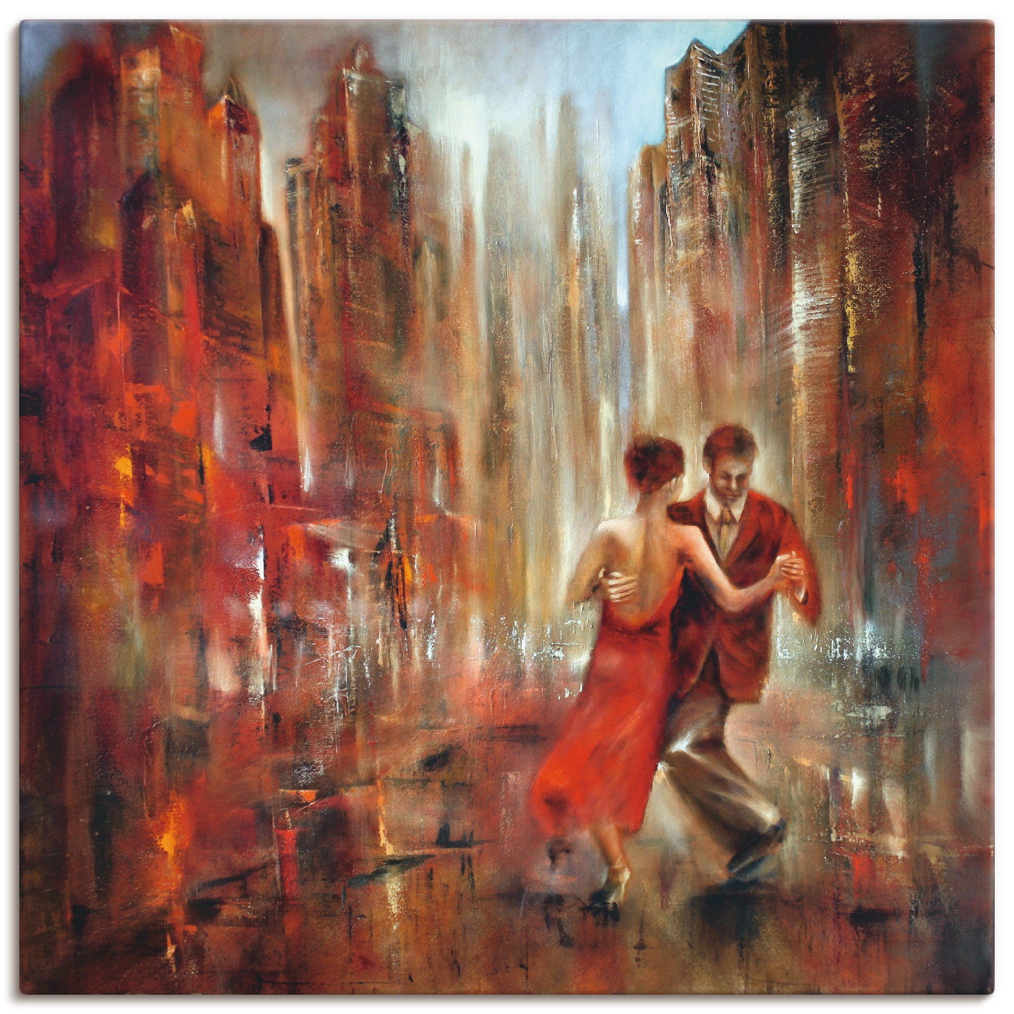 Artland Wandbild Tango, Sport (1 St), als Alubild, Outdoorbild, Leinwandbild, Плакат in verschied. Größen