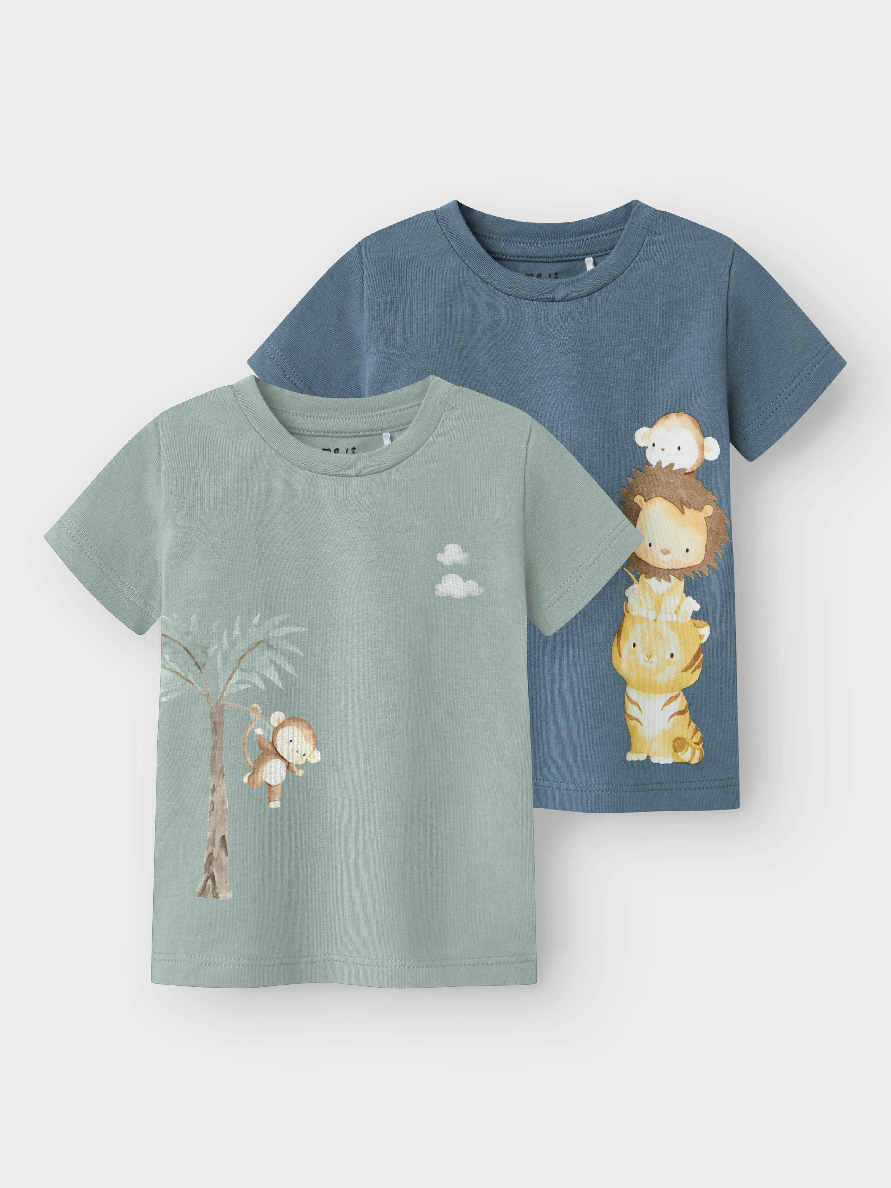 Name It Kurzarmshirt NBMHARRISON 2P SS günstig online kaufen