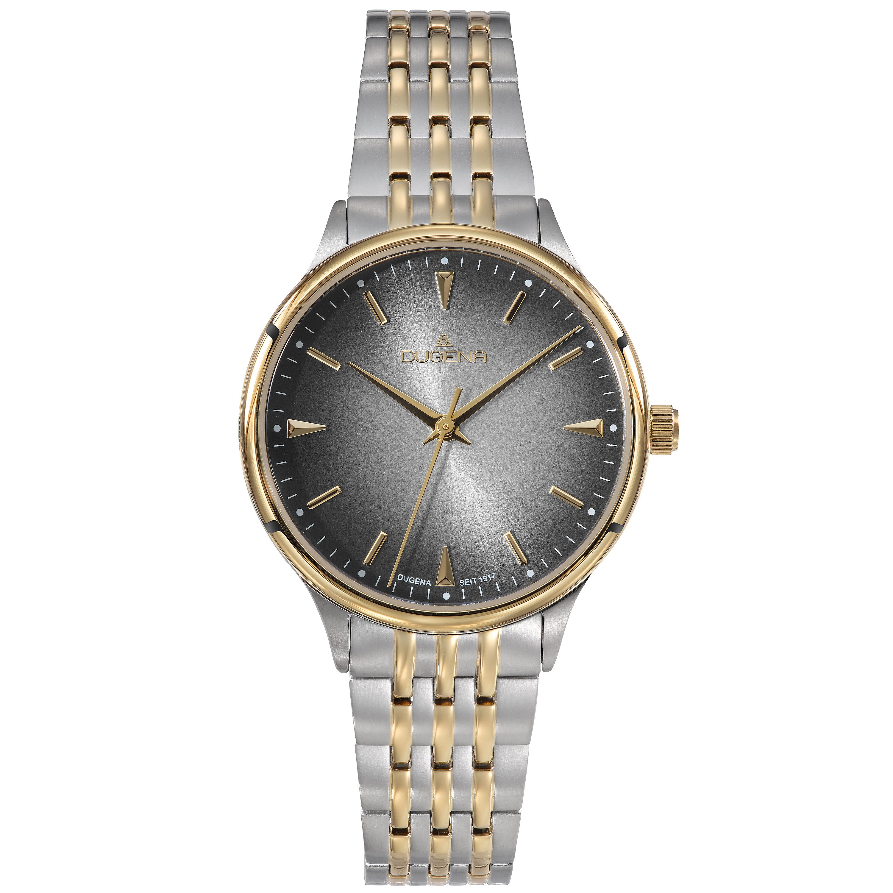 Dugena Quarzuhr Damen-Armbanduhr Grace 4461136, Quarzwerk, wasserdicht