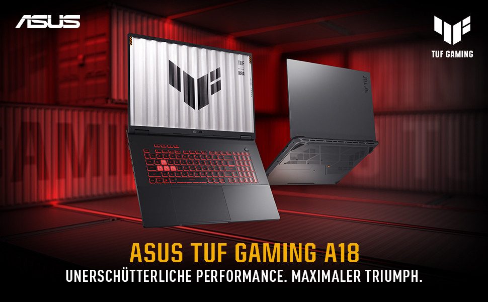 Asus TUF Gaming A16 R7 260 16 1 5050 FA808UH-S8061W Gaming-Notebook (45,7 cm/18 Zoll, AMD Ryzen 7 260, GeForce RTX 5050, 16 GB, 1000 GB SSD) grau