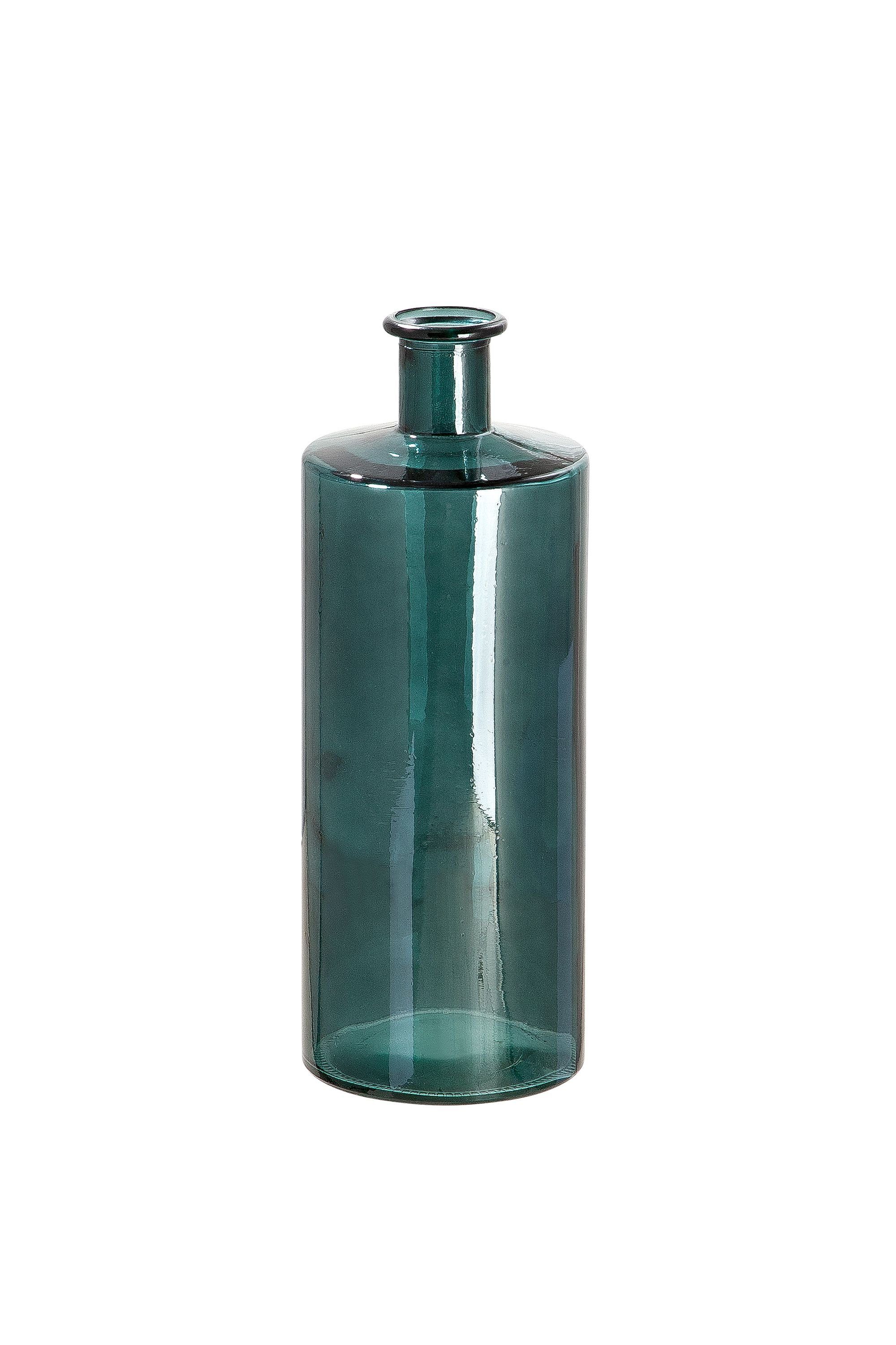 GILDE Dekovase GILDE Vase Arturo - petrol - H. 75cm x D. 25cm | Deko-Objekte