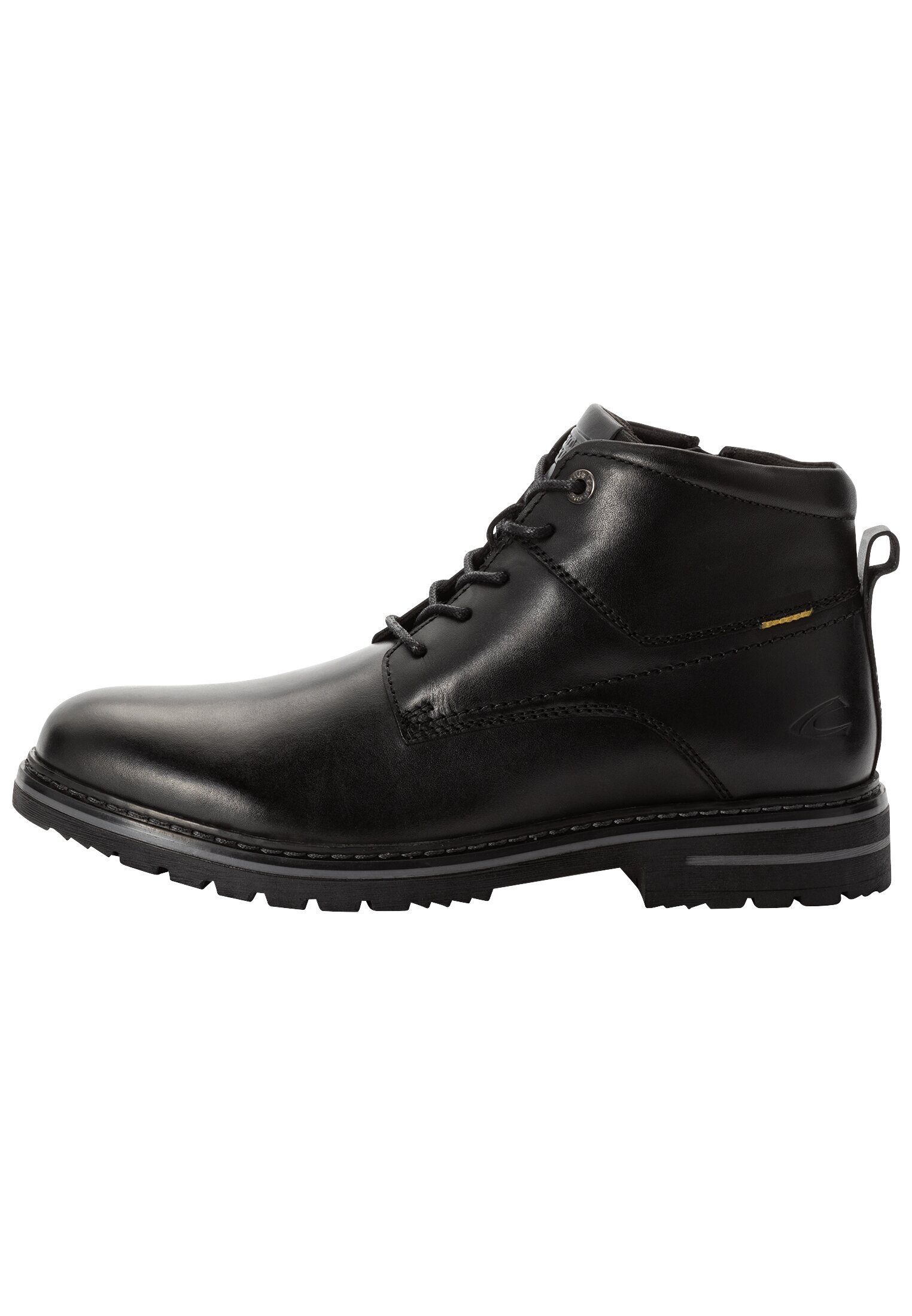 aus echtem Leder Schnürschuh