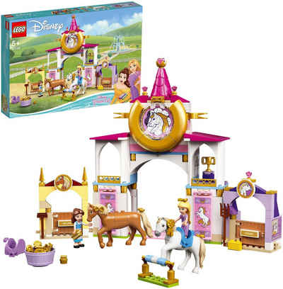 LEGO® Konstruktionsspielsteine »Belles und Rapunzels königliche Ställe (43195), LEGO® Disney Princess™«, (239 St)