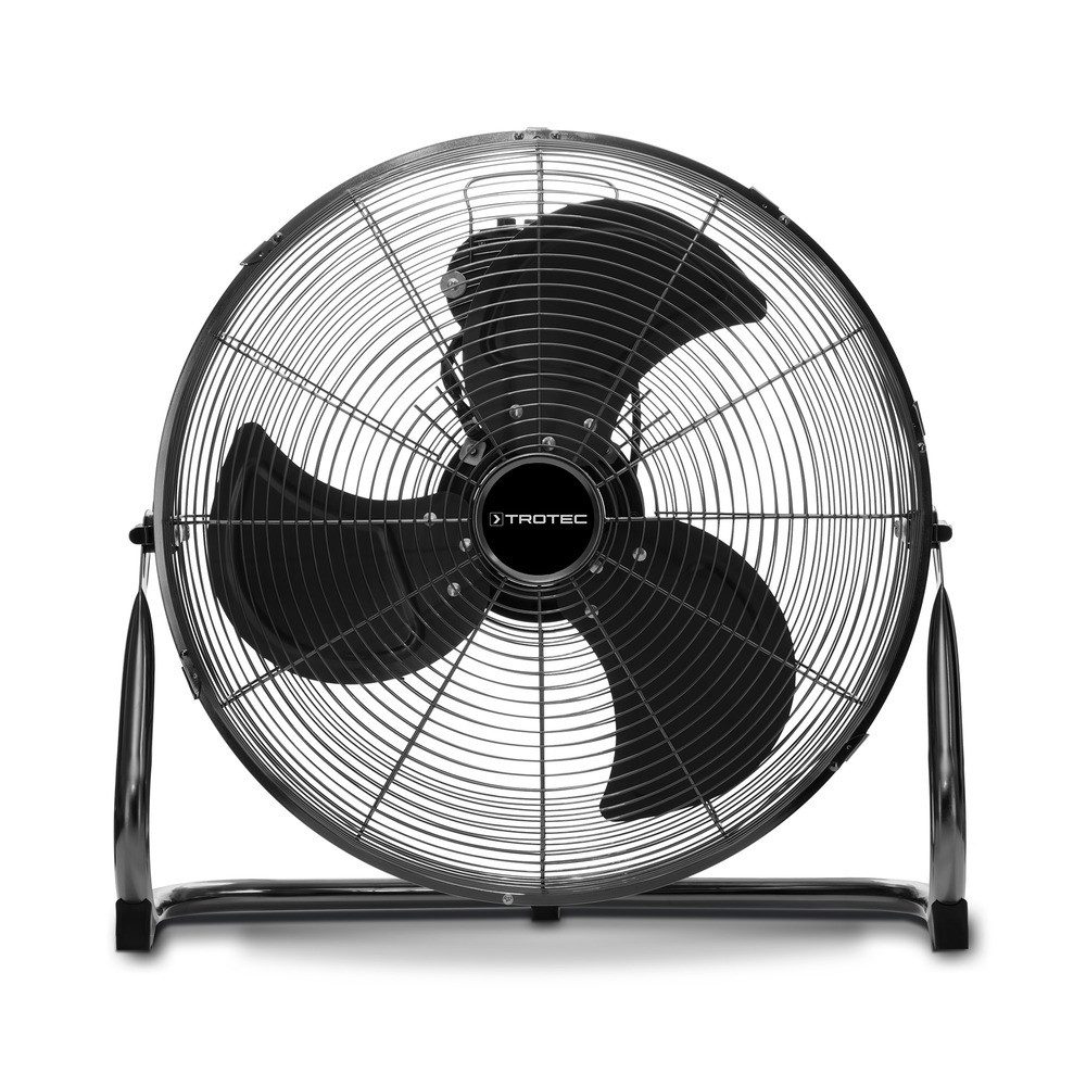 TROTEC Bodenventilator TROTEC Bodenventilator TVM 19, Hochleistungs-Bodenventilator schwarz, 50 cm Durchmesser