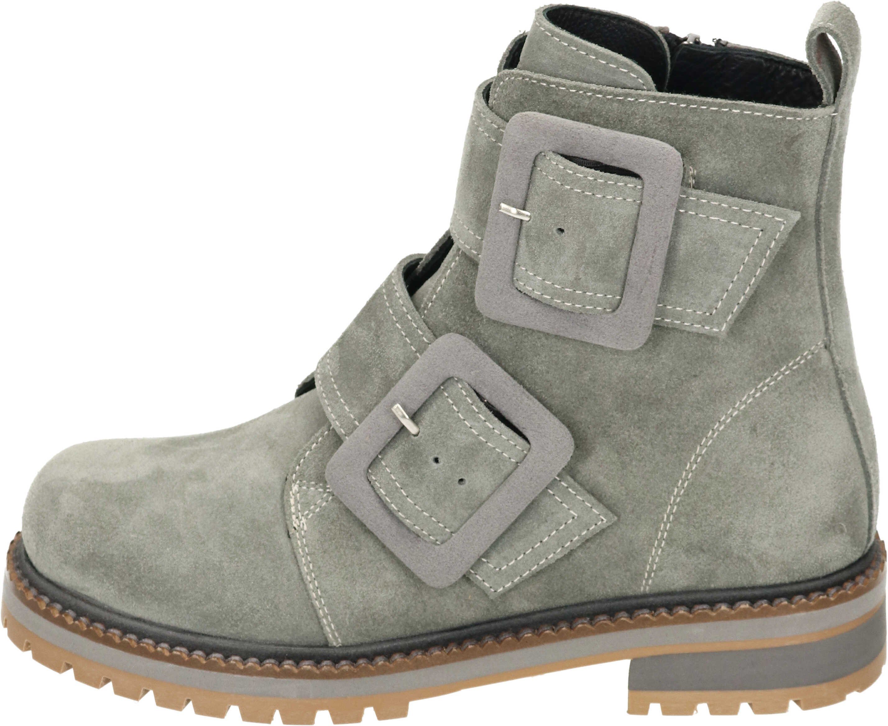 Piazza Stiefeletten Stiefelette aus Veloursleder günstig online kaufen