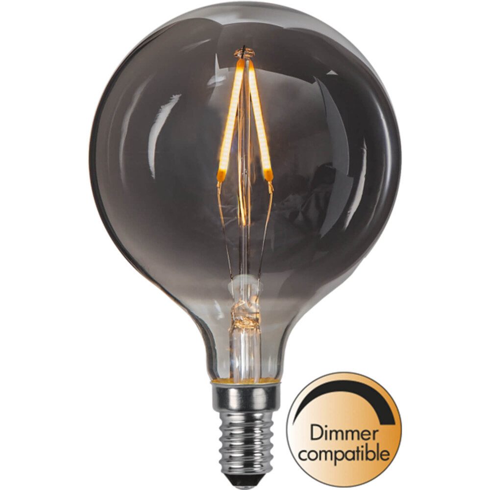 STAR TRADING LED-Leuchtmittel "Soft Glow" E14, 1,5W, 2100K, 45lm, warmweiß, Ra: 90, E14, warmweiß