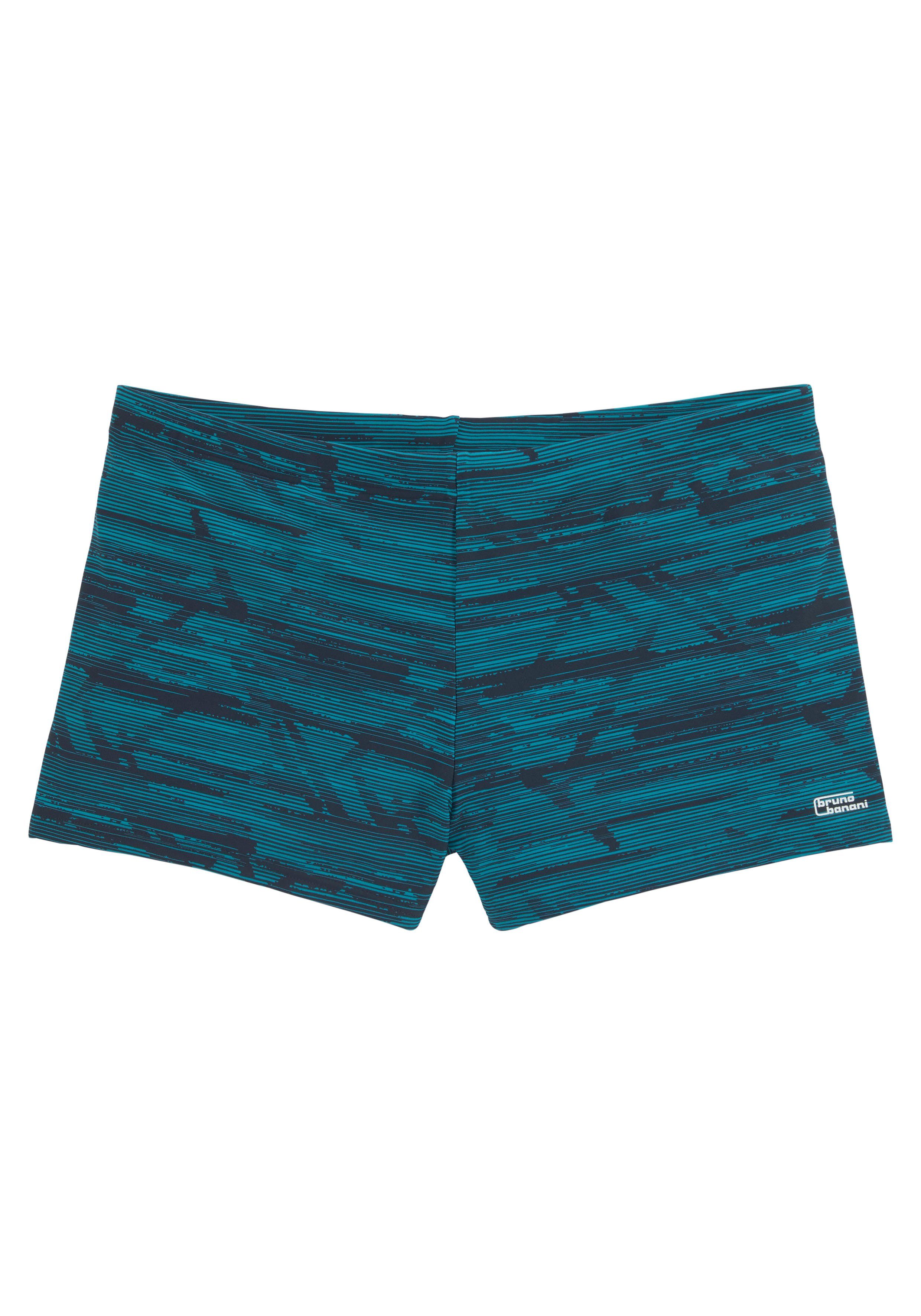 Bruno Banani Boxer-Badehose mit trendigem Alloverprint