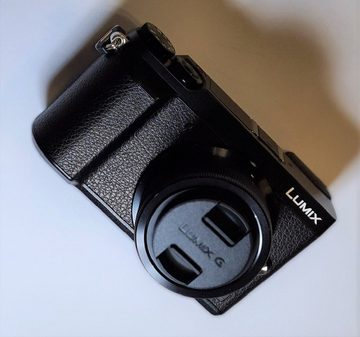 Panasonic Lumix GX80 + 14-42 mm OIS schwarz Kompaktkamera