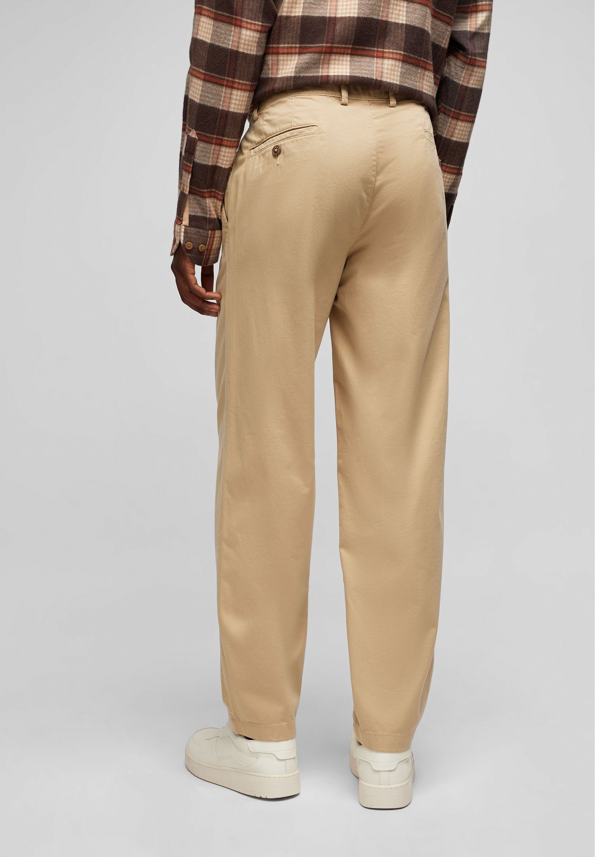 HECHTER PARIS Chinohose (1-tlg) aus hochwertigem Mischgewebe