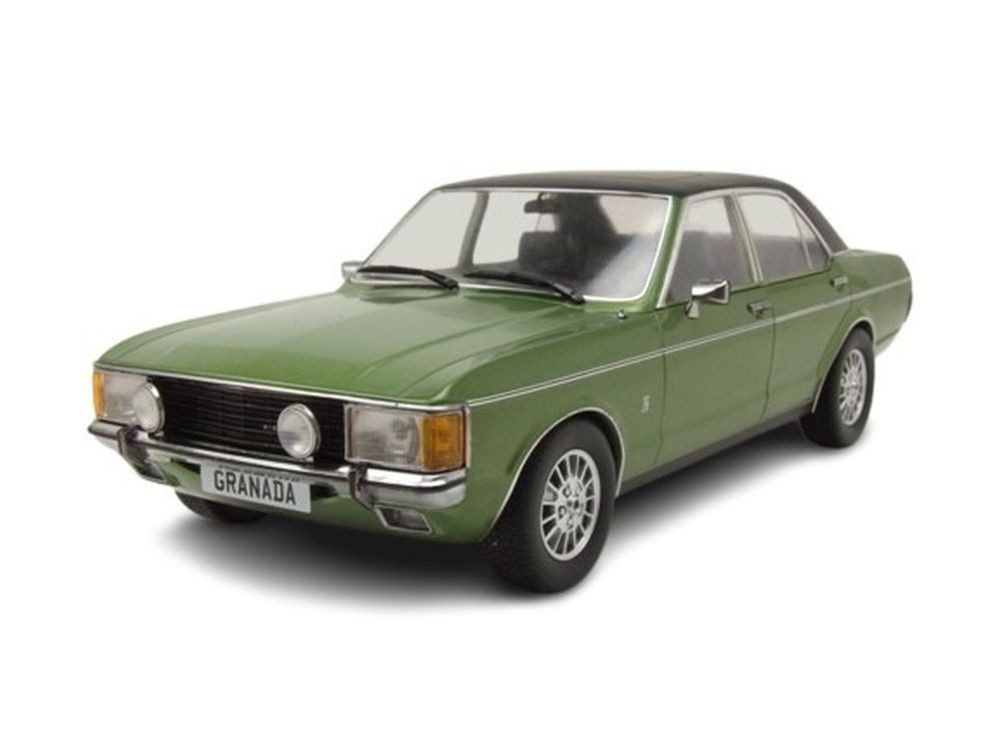MCG Modellauto Ford Granada MK1 1972 grün metallic, Maßstab 1:18