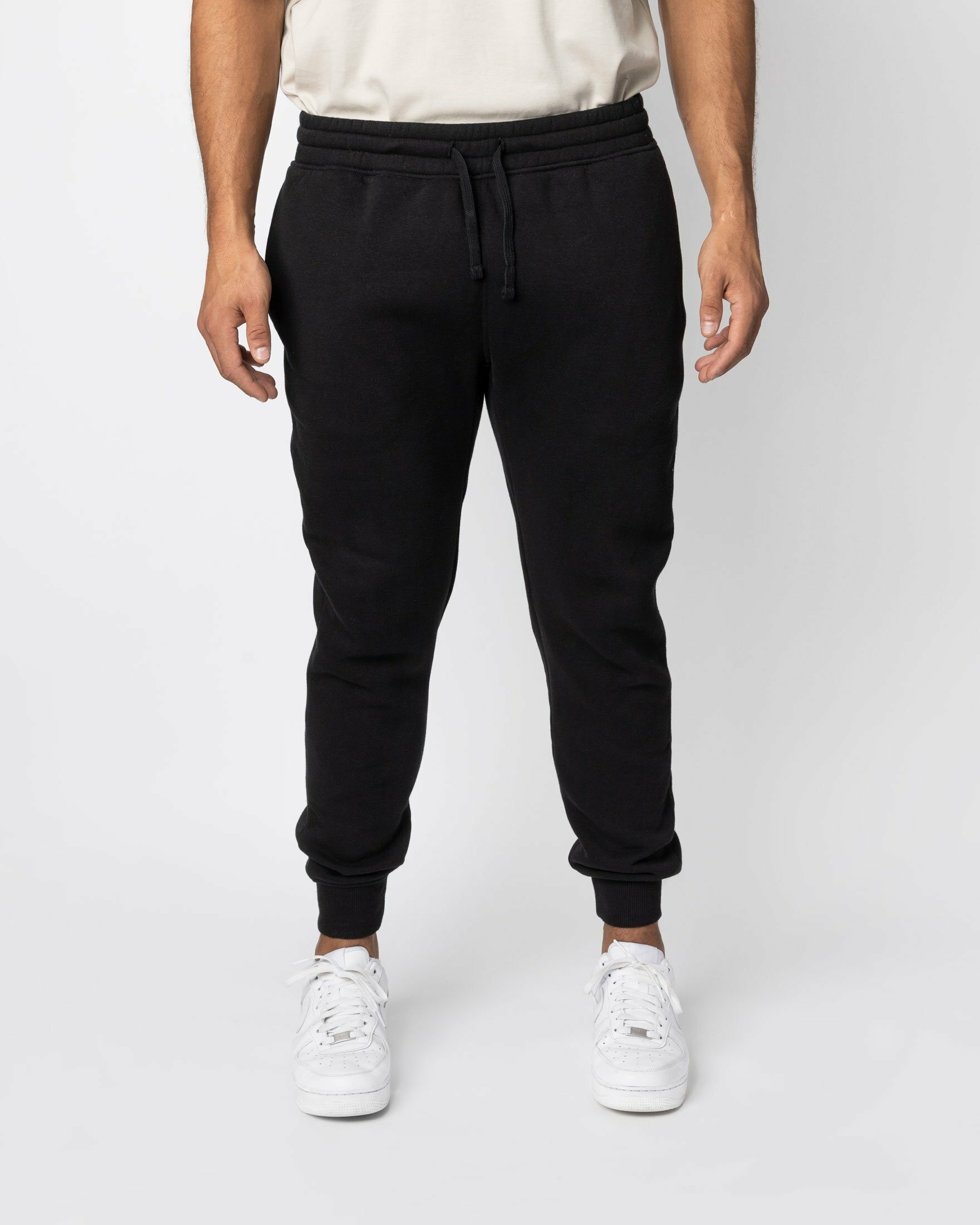 SNOCKS Jogginghose Sporthose Herren (1-tlg) mit Rippbund am Beinsaum