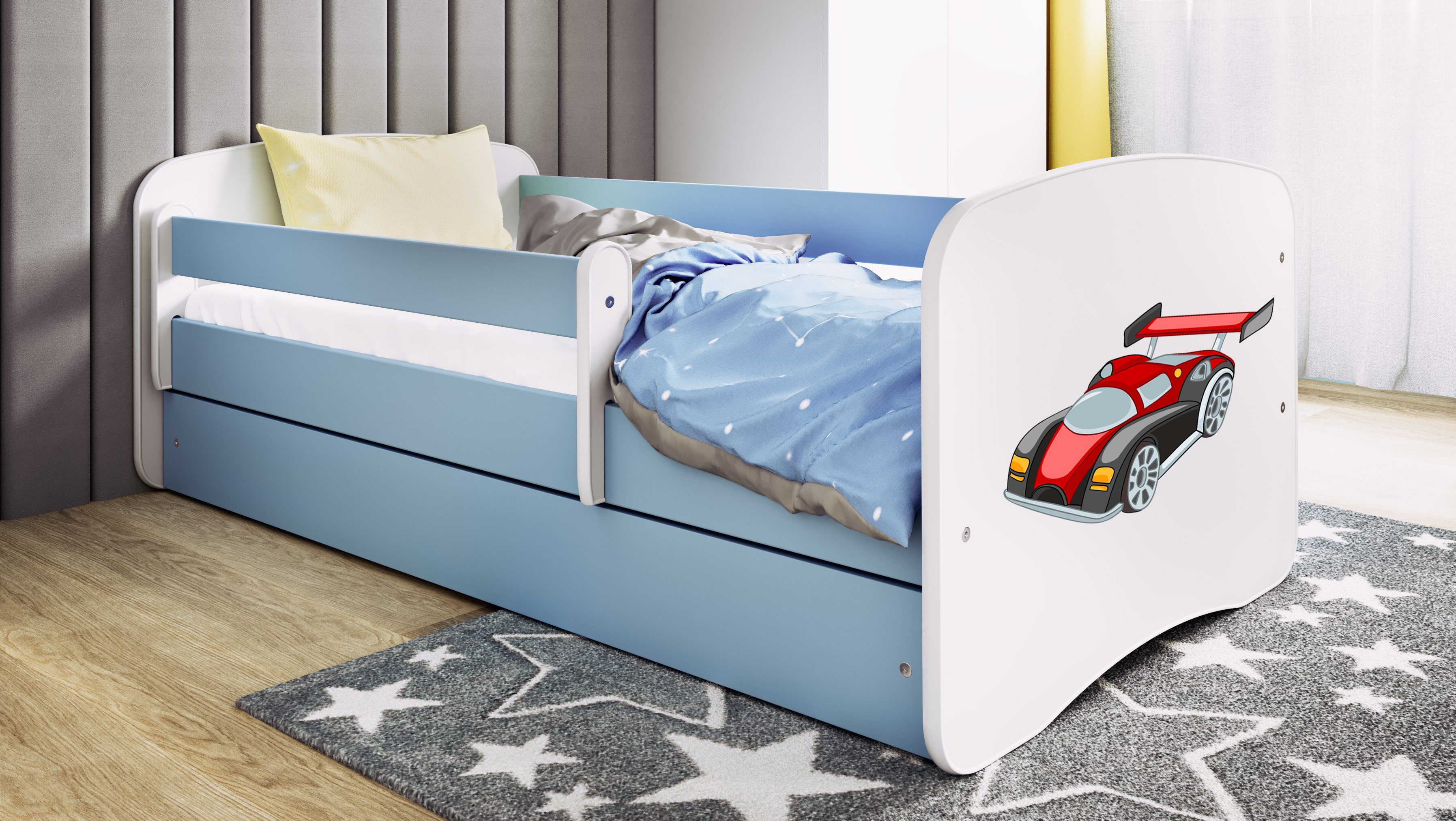 Raumhirsch Furniture Kinderbett 70x140, 80x160, 80x180 cm - Komplettset mit günstig online kaufen