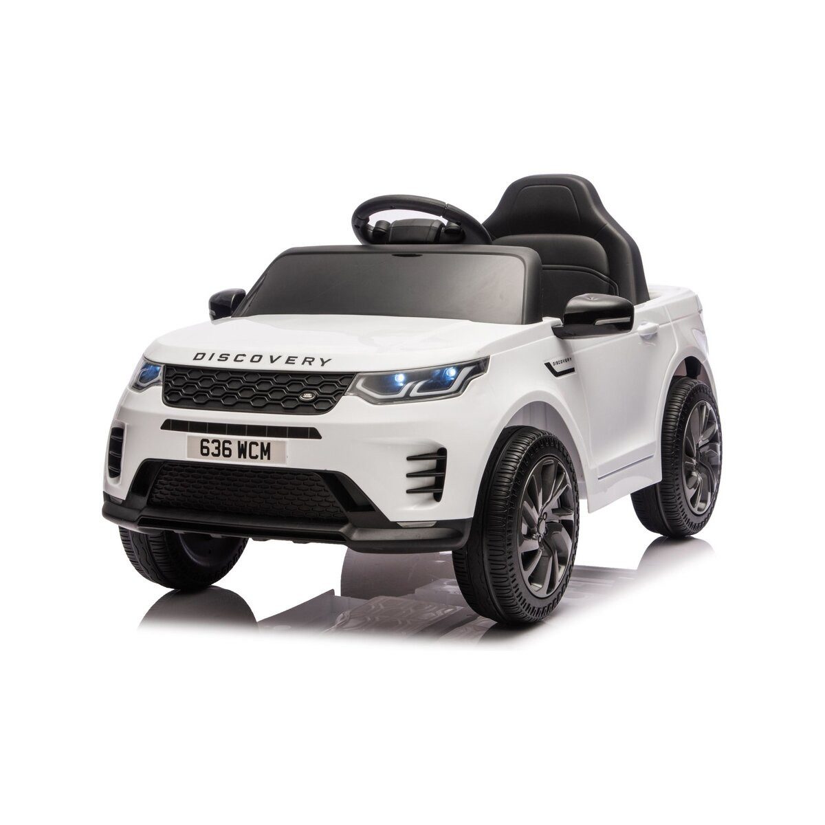 Wisam Elektro-Kinderauto Land Rover Discovery DLS-K06 Weißes Elektro Auto Batterieauto
