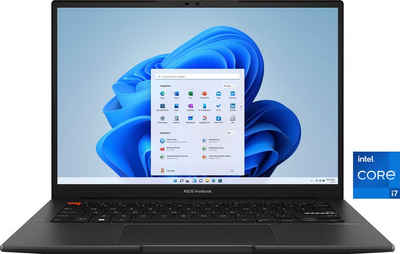 Asus Vivobook S 14 K3402ZA-LY046W Notebook (35,6 cm/14 Zoll, Intel Core i7 12700H, Iris Xe Graphics, 1000 GB SSD)