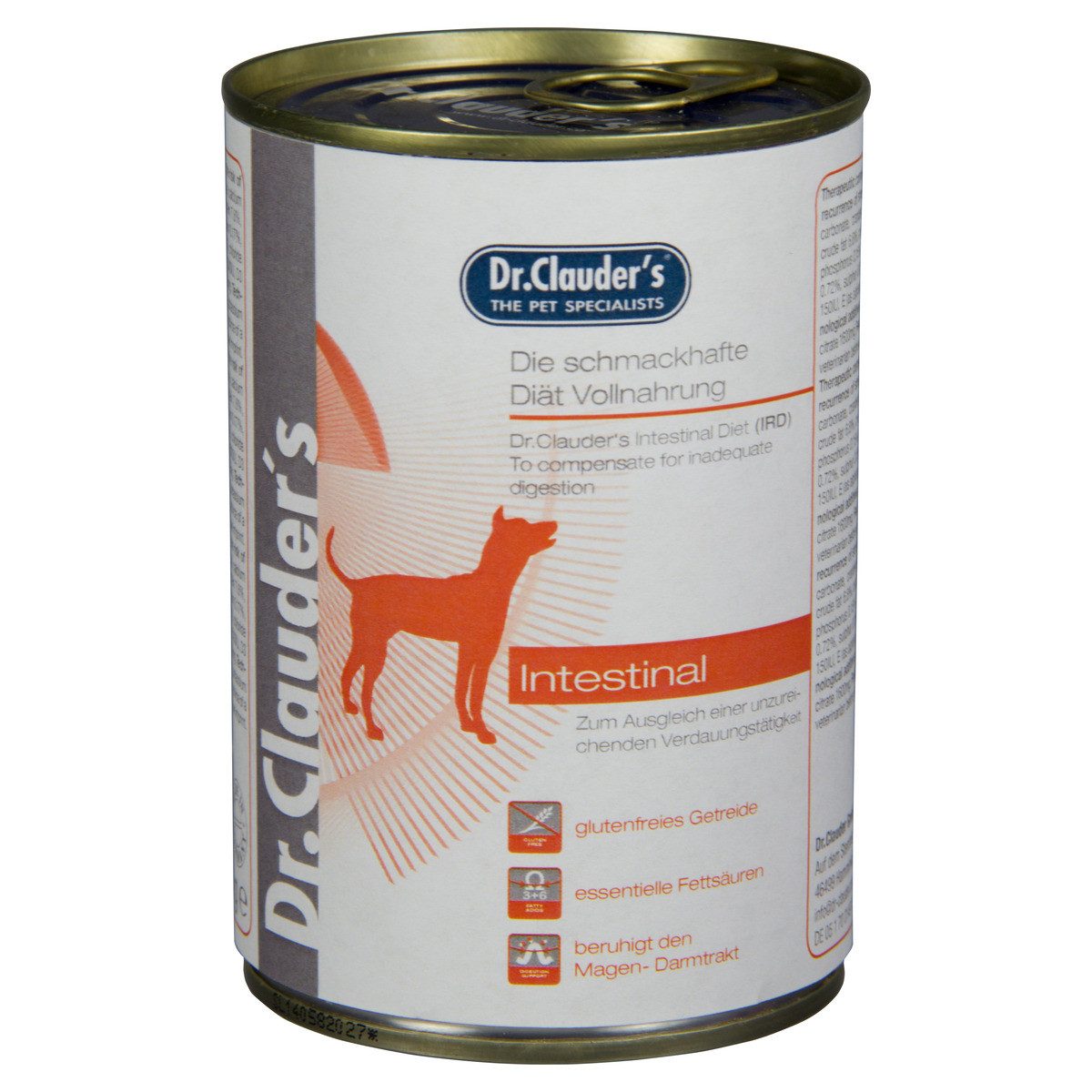 Dr. Clauder's Diät IRD Intestinal 400 g - 6 Stück, für: Hund