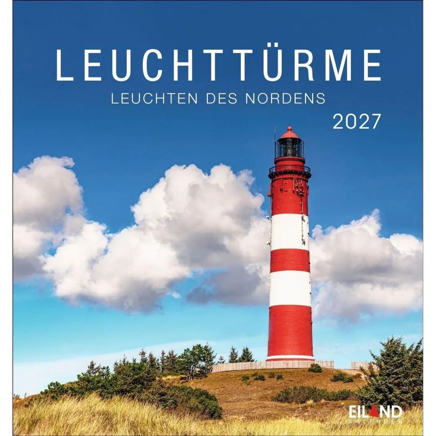 Wandkalender Leuchttürme Postkartenkalender 2027 - Leuchten des Nordens