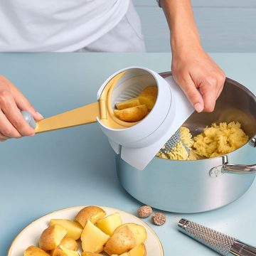 Betty Bossi Kartoffelreibe Kartoffelpüree Blitz, Kunststoff, (1-St), mit Rezeptheft