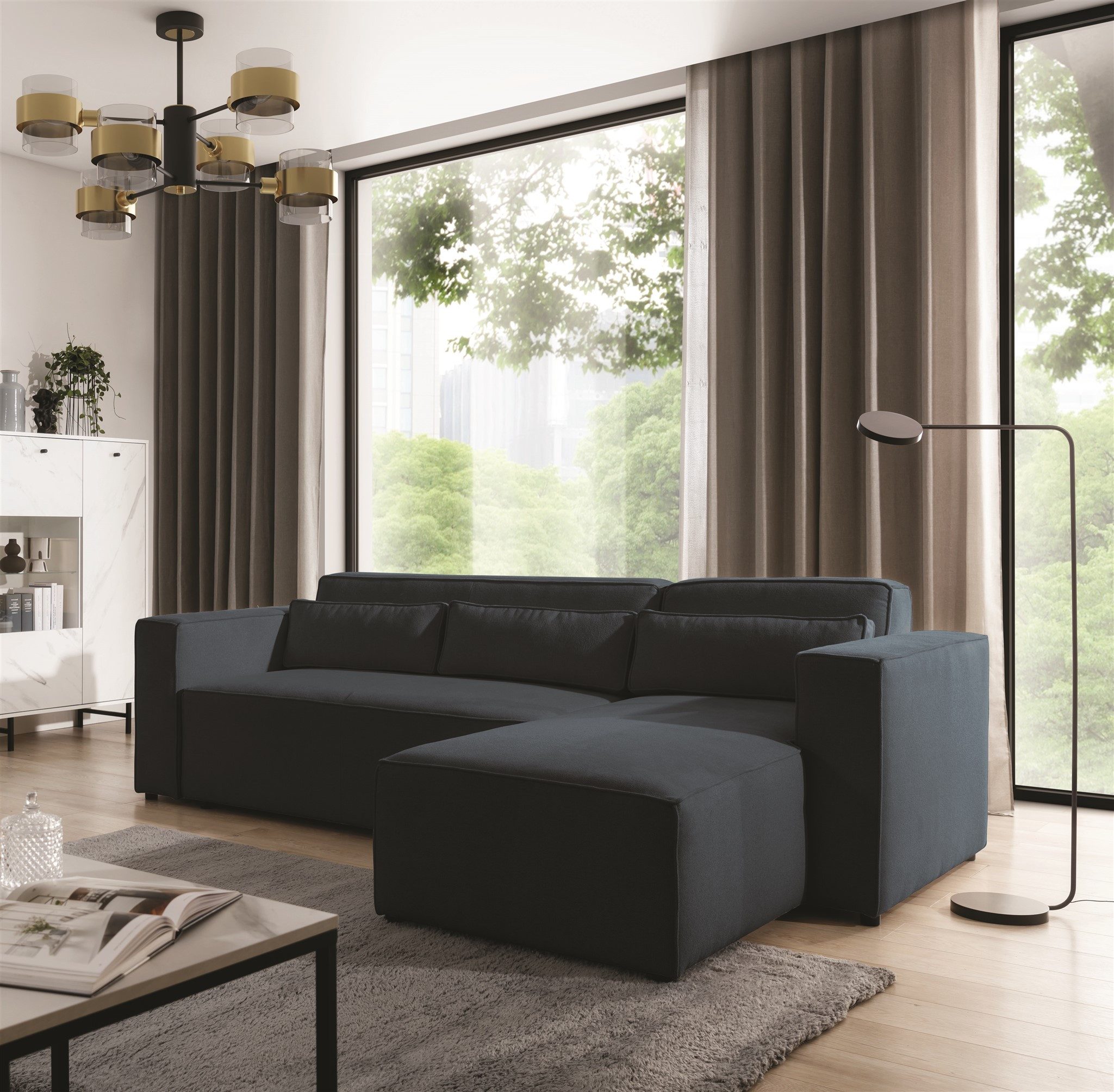 Fun Möbel Ecksofa Schlafsofa WALDO in günstig online kaufen