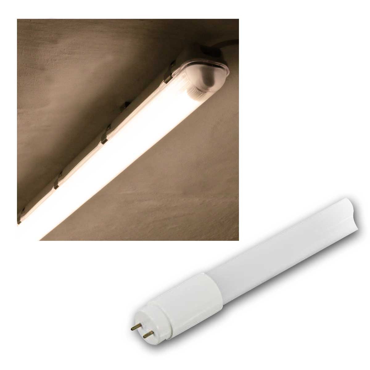 McShine LED-Leuchtmittel LED-Röhre, T8, 18W, 1650 lm, 120cm, warmweiß, warmweiß
