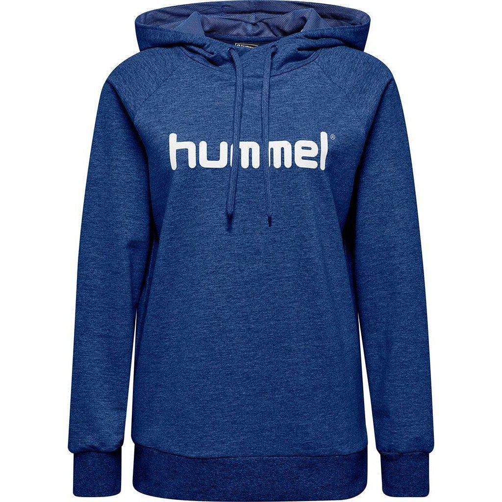 Sweatshirt Go Cotton Logo Hoodie Woman