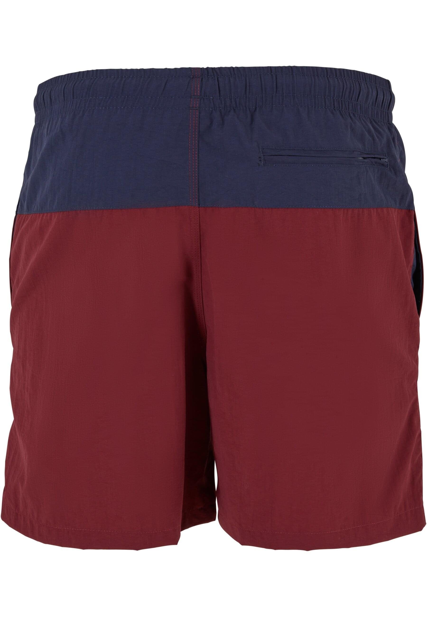 nvy/burgundy URBAN Herren Shorts CLASSICS Badeshorts Swim