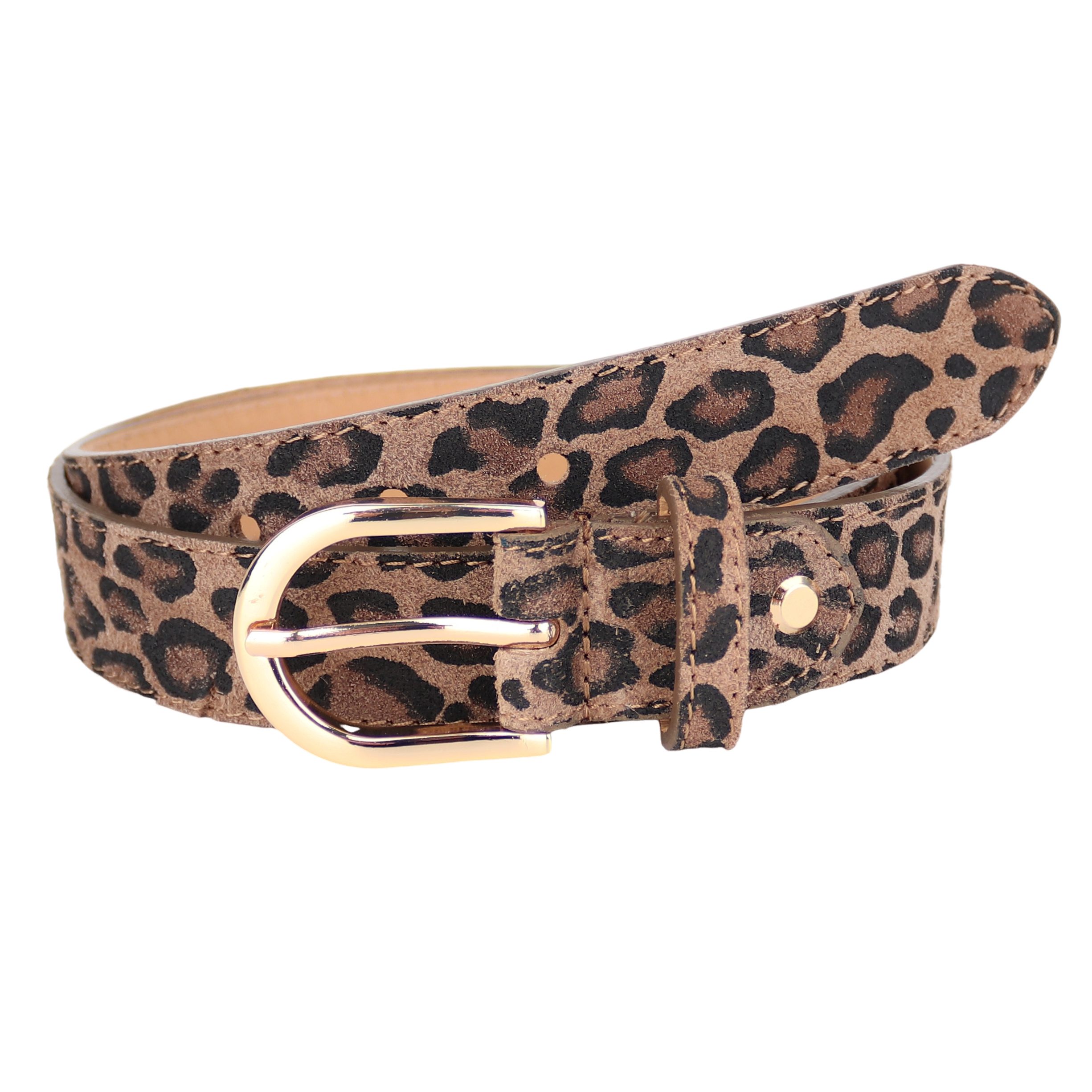 MIRROSI Ledergürtel Damen Herren Gürtel, Made in Italy, 3cm breit (Passt fast zu jeder Hosenschlaufe, aus Echtem Leder)