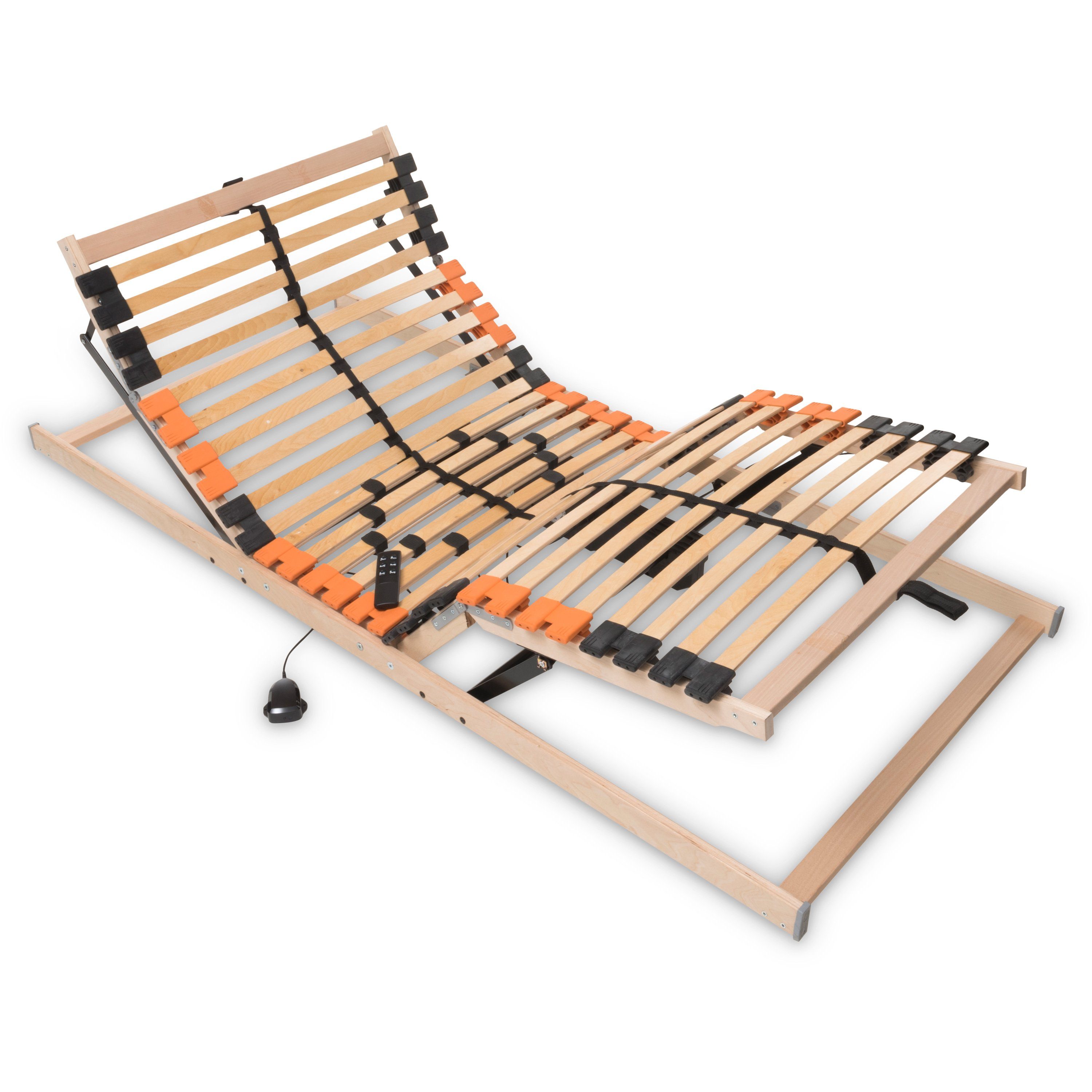 Lattenrost Madera Medifix Elektro - Lattenrost mit Kopf- und Fußverstellung, Betten-ABC, Kopfteil elektrisch verstellbar, Fußteil elektrisch verstellbar, Kopf- und Fußteil verstellbar, besondere Langlebigkeit, stabil