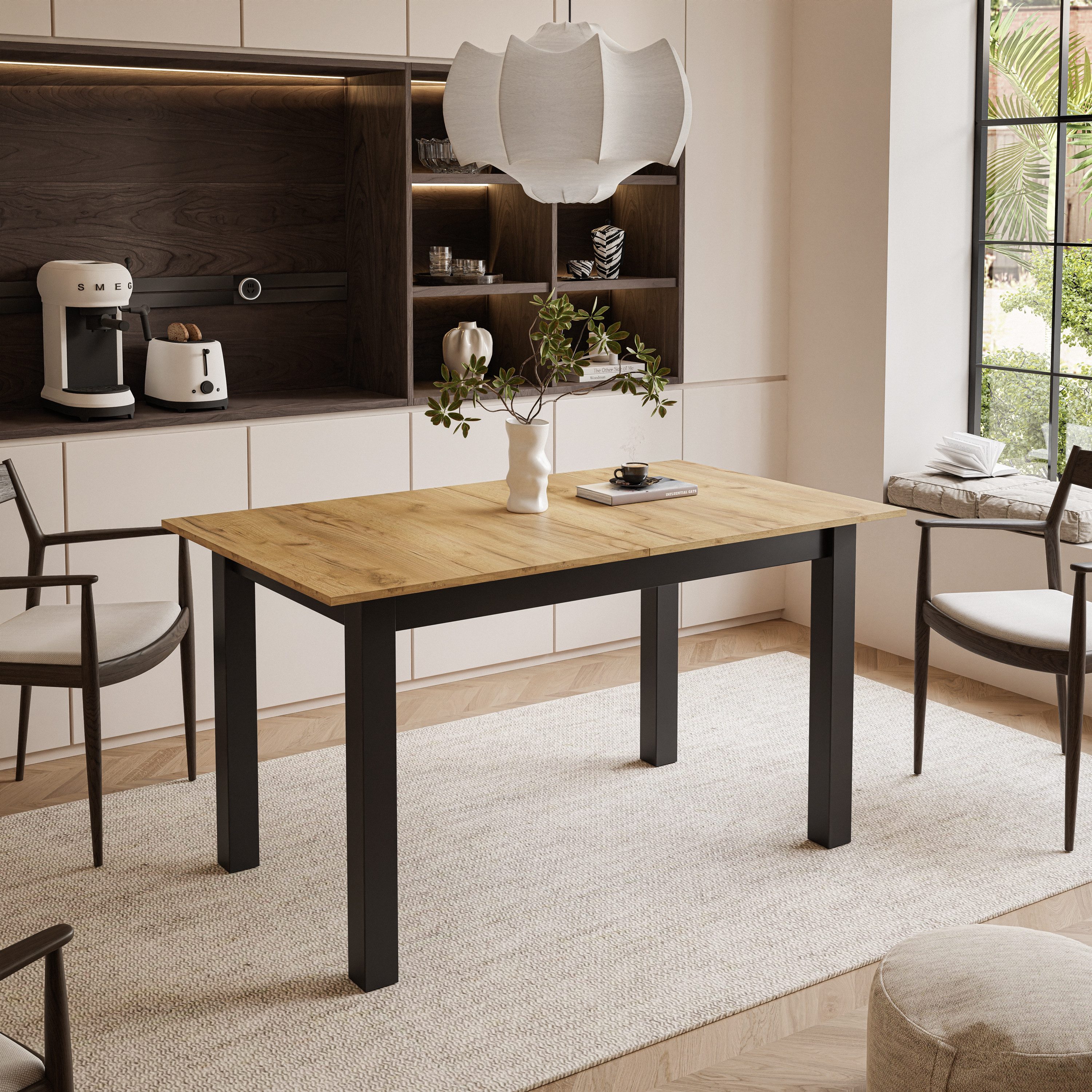 Lookway Klapptisch Ausklappbarer Tisch für 6-8 Personen Wohnzimmer ARTON 14 günstig online kaufen