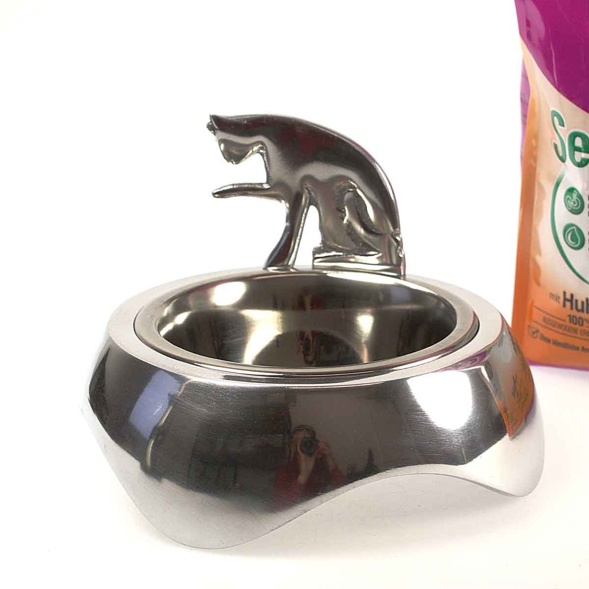 Mars & More Futternapf Mars & More Futternapf Katze, 400ml, 2-teilig, Metall