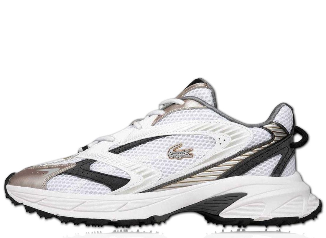 Lacoste L003 NEO SHOT 225 1 SMA WHITE/SILVER Lacoste Freizeit-Sneaker Herre günstig online kaufen