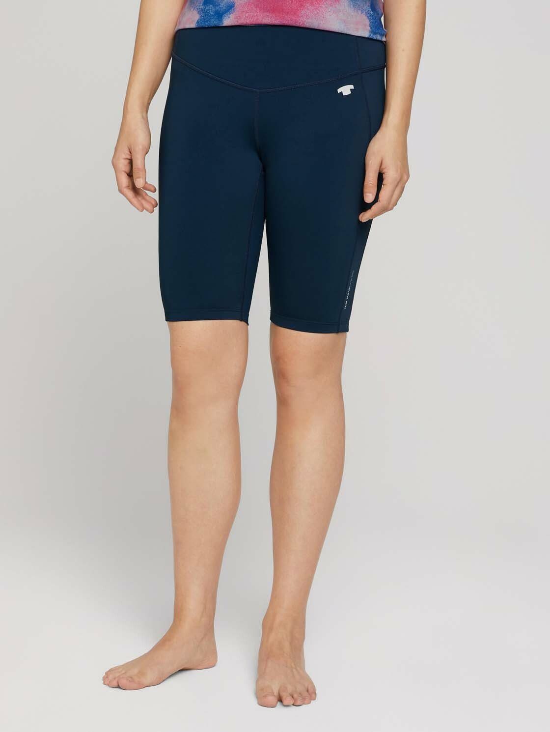 blue dk TOM unifarbende TAILOR Sporthose Shorts