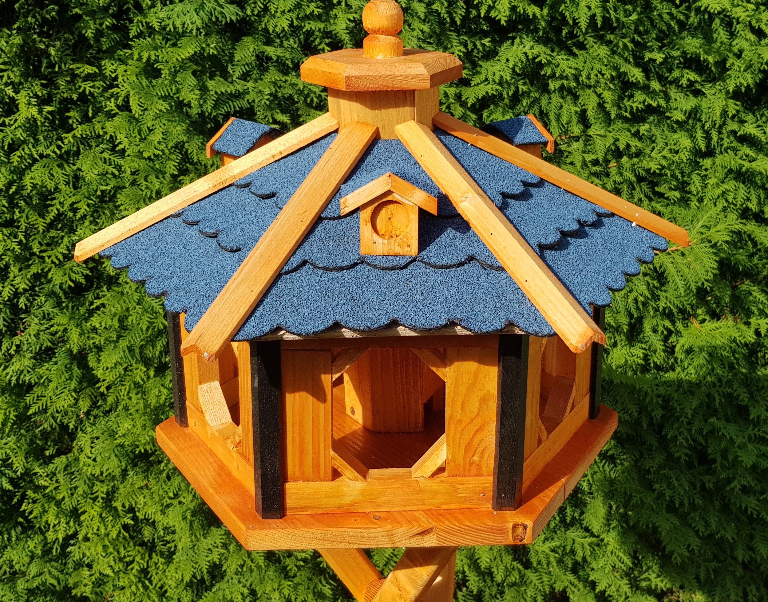 Vogelhaus XL Vogelhaus 57x37 wetterfest wahlweise mit Ständer und Solar Typ 11