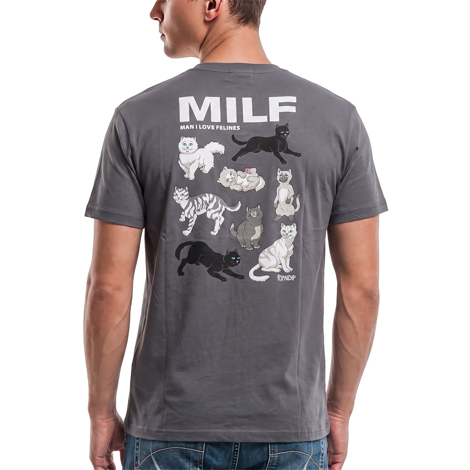 RIPNDIP T-Shirt T-Shirt Ripndip Man I Love Felines
