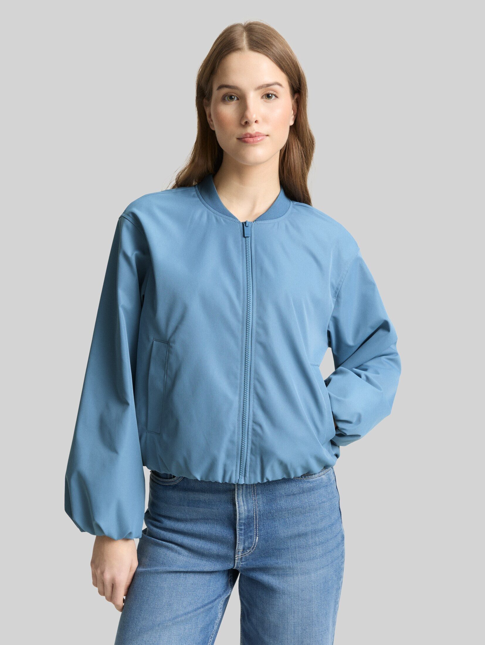 TOM TAILOR Denim Sommerjacke Jacken Bomberjacke aus wasserabweisendem Material