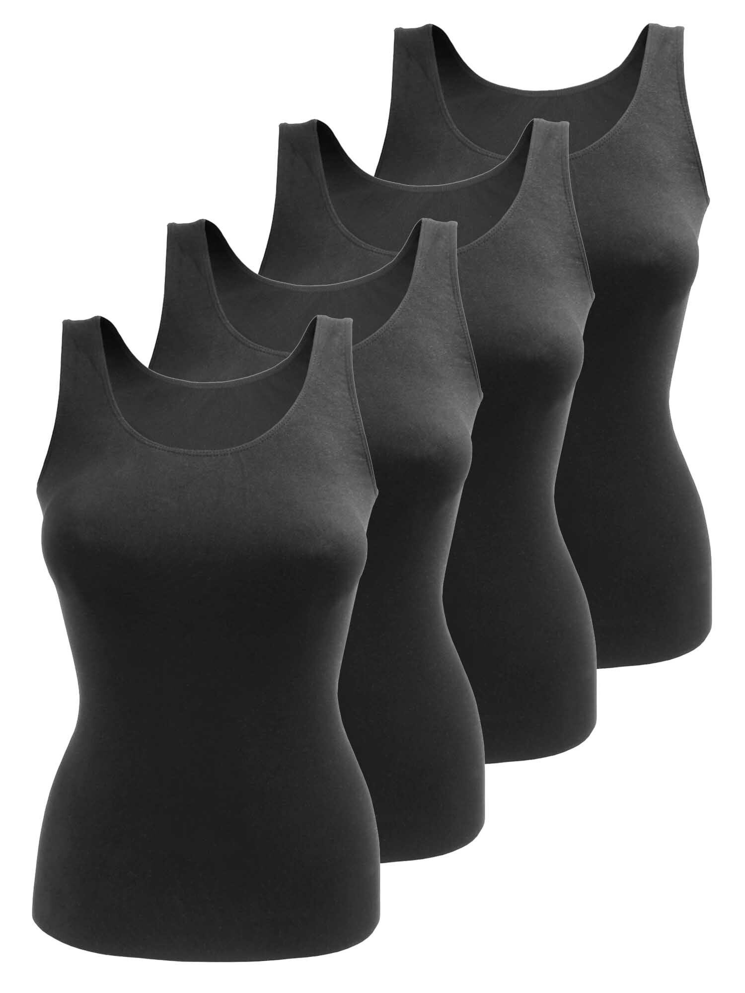 Yenita® Unterhemd Tank Top (4-St) in angenehmer Microfaserqualität günstig online kaufen