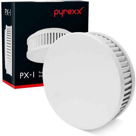 Pyrexx PX-1 Rauchwarnmelder Weiß - 1er Set Rauchmelder