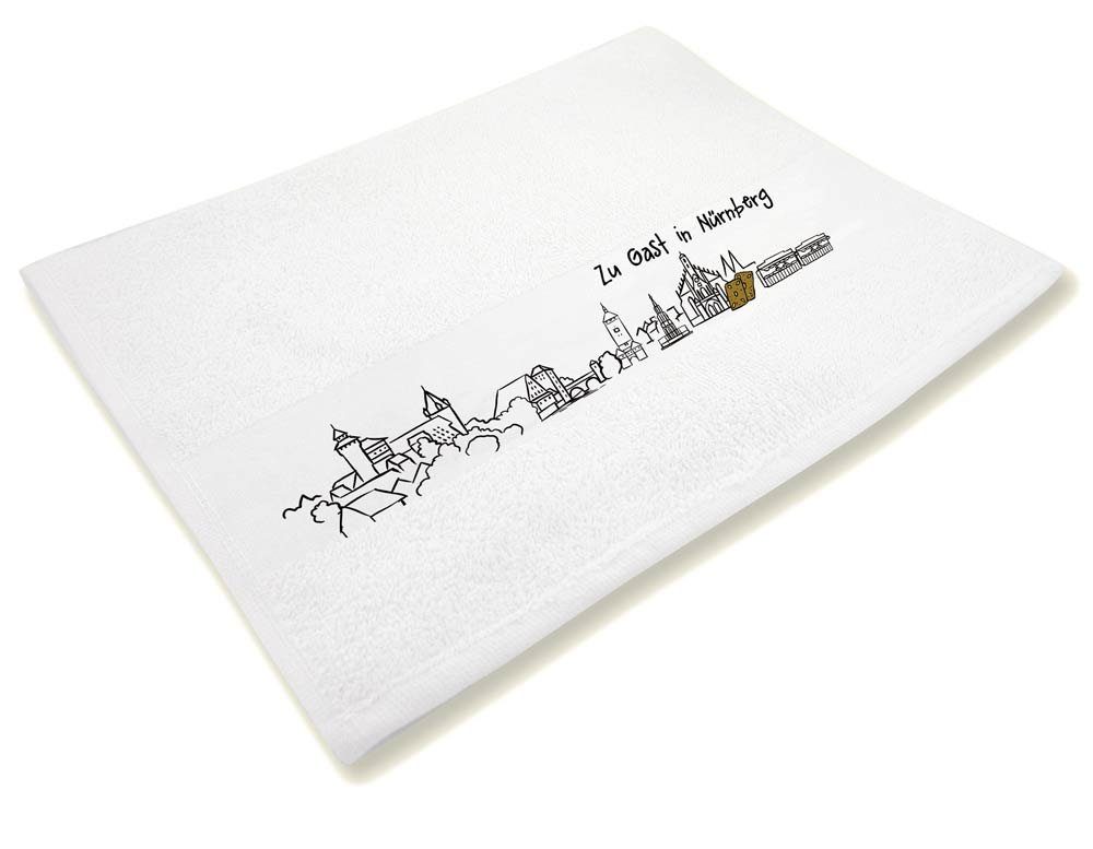die Stadtmeister Gästehandtücher Skyline Nürnberg günstig online kaufen