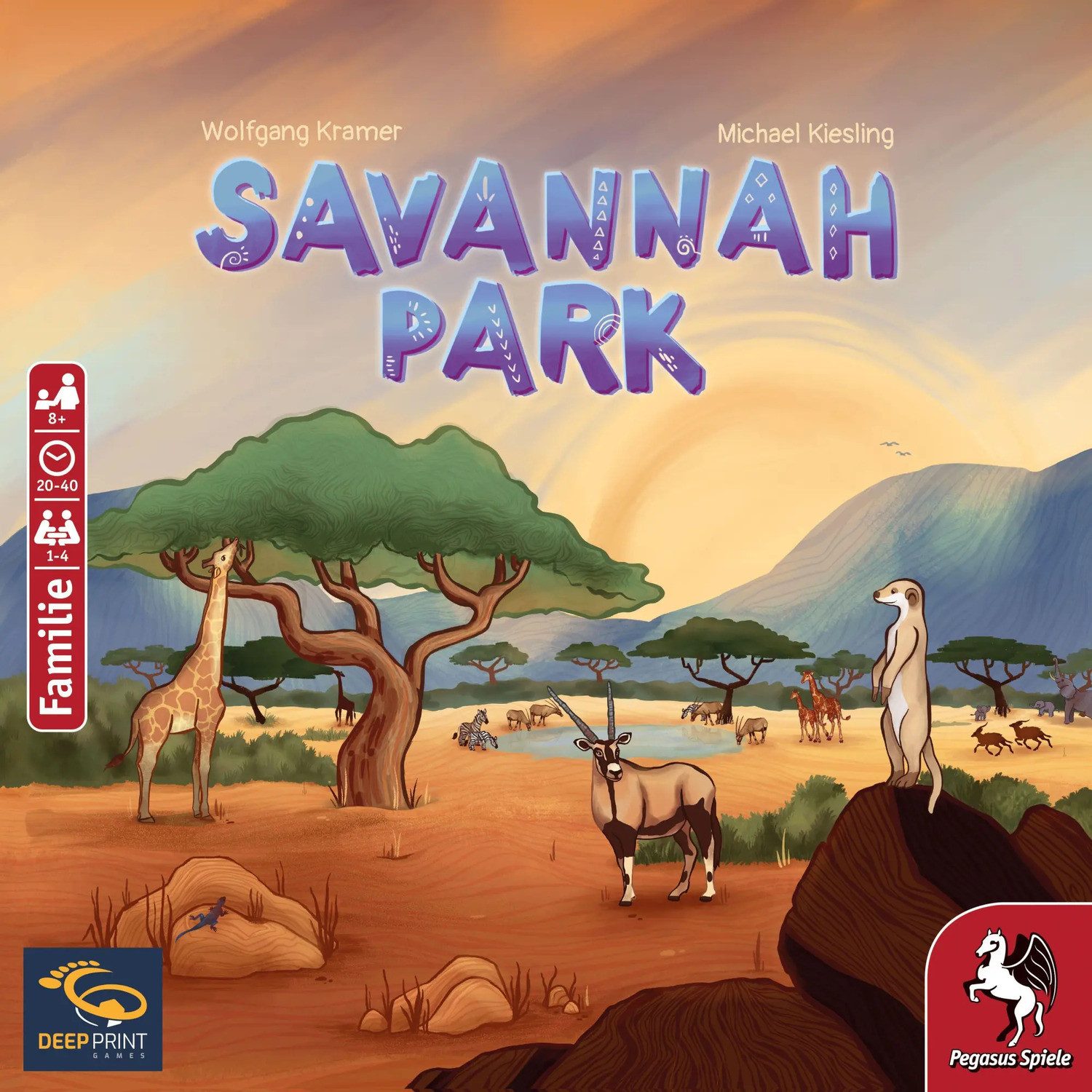 Spiel Savannah Park (Deep Print Games)