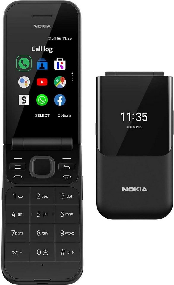 Nokia 2720 Klapphandy (7,1 cm/2,8 Zoll, 4 GB Speicherplatz, 2 MP Kamera)