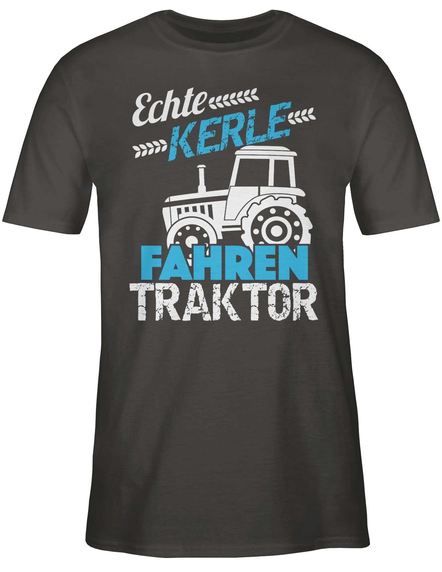 Shirtracer T-Shirt Echte Kerle fahren Traktor Traktor günstig online kaufen