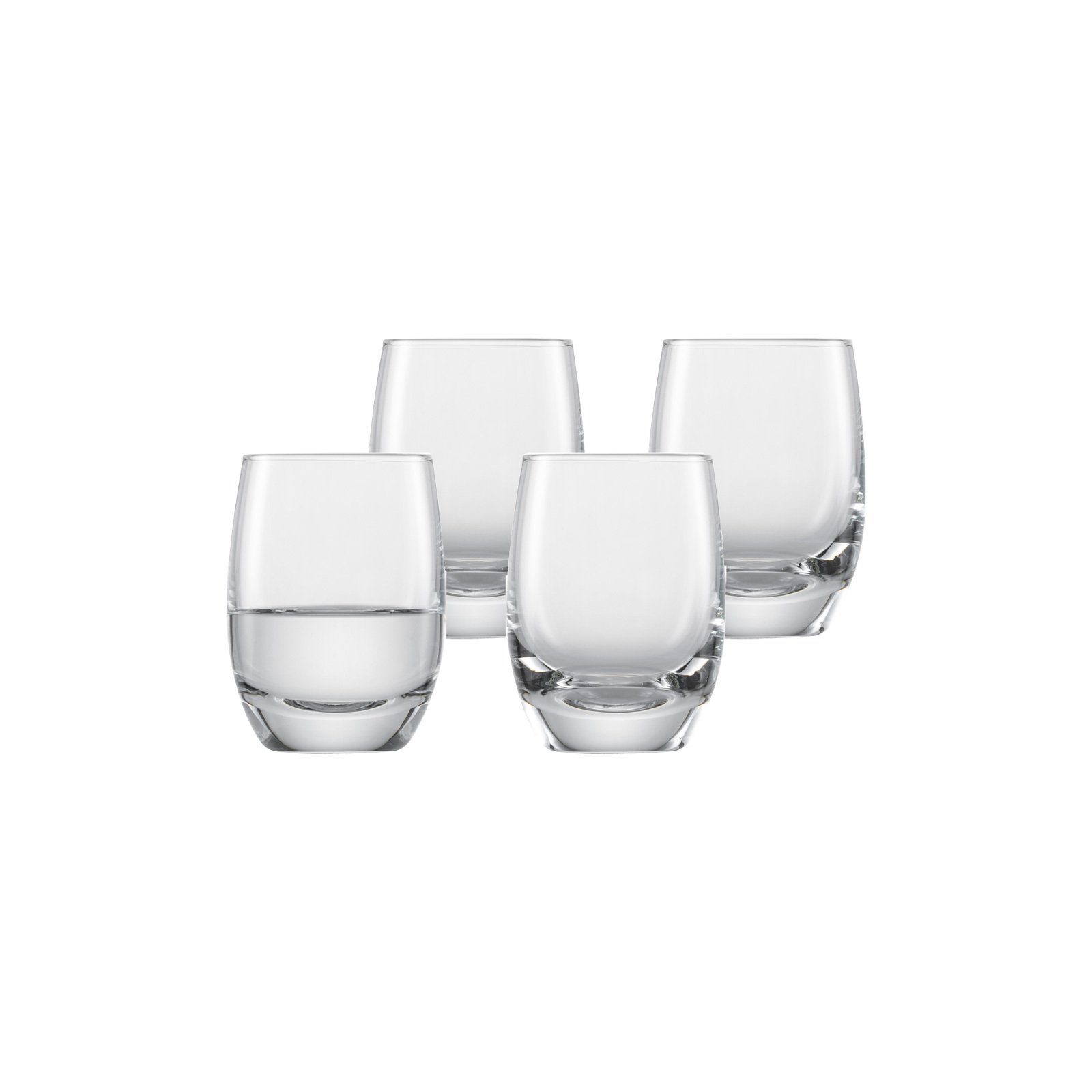 SCHOTT-ZWIESEL Schnapsglas For you Schnapsglas 75 ml 4er Set, Glas