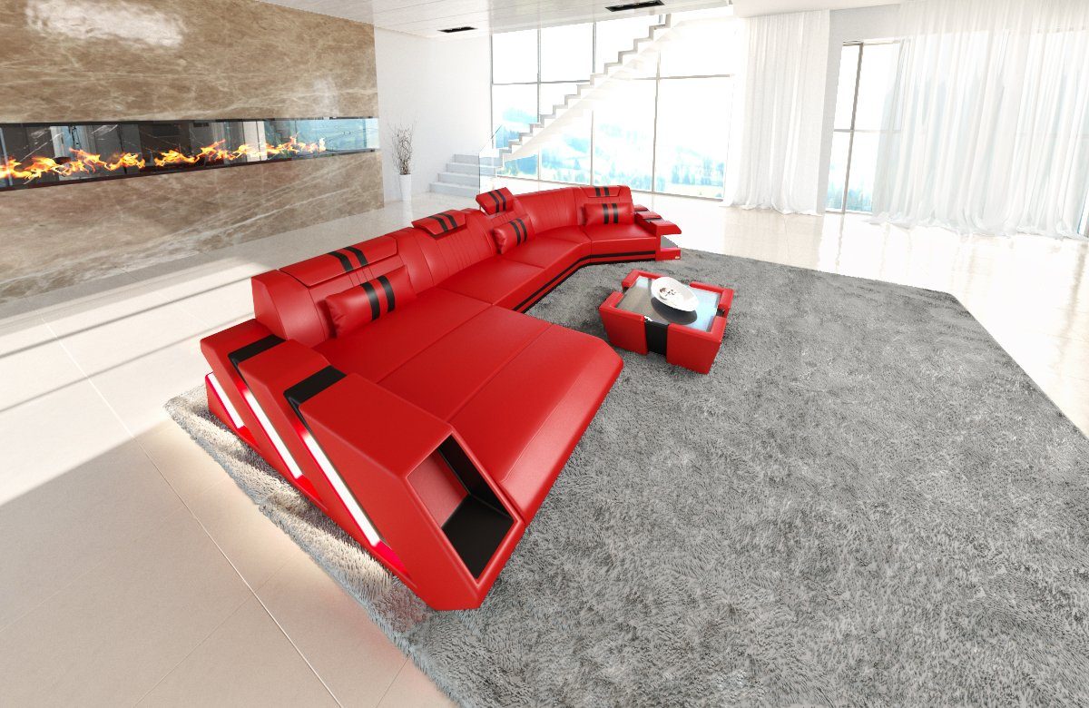 Sofa Dreams Wohnlandschaft Ledercouch Sofa Leder günstig online kaufen