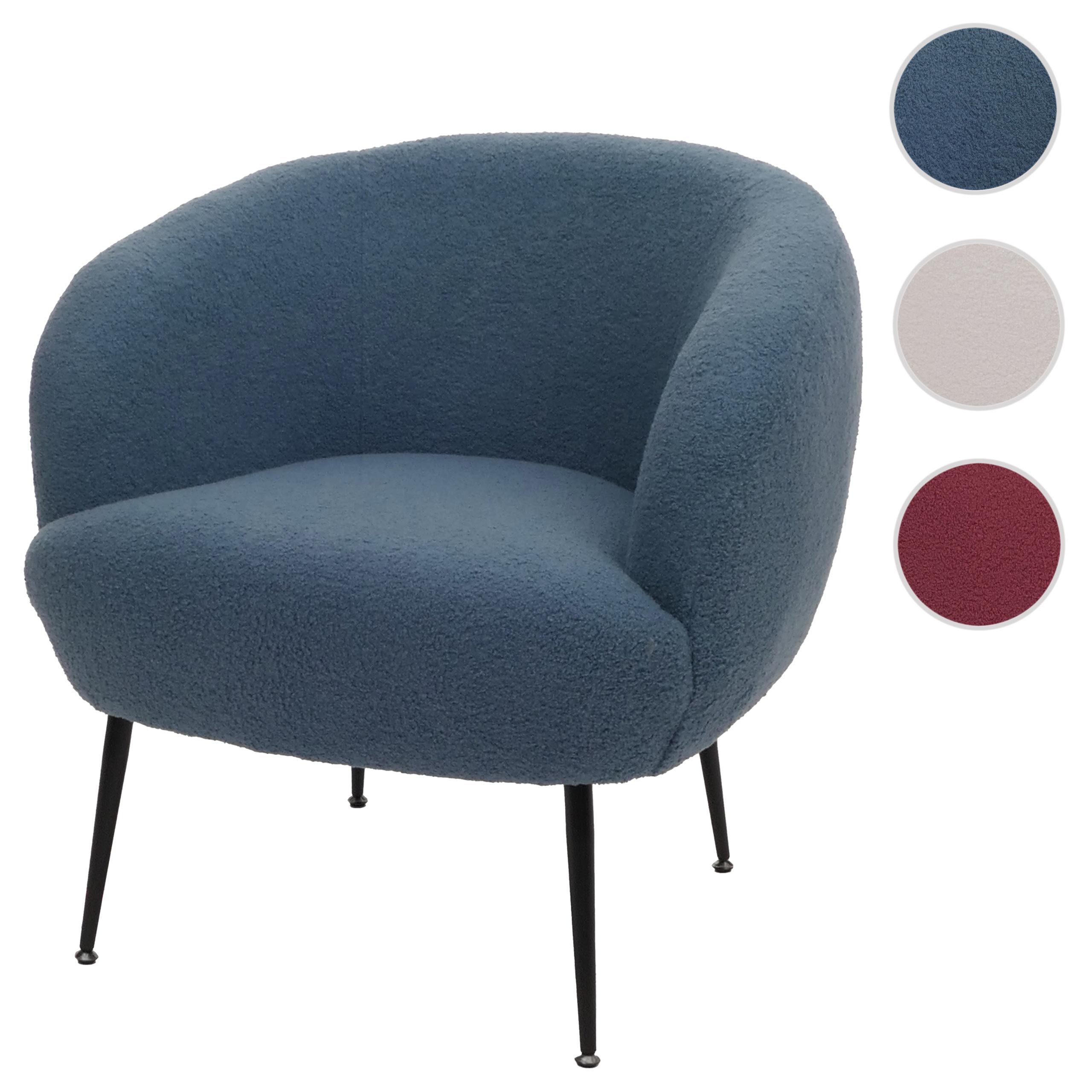 MCW Loungesessel Lounge-Sessel MCW-O37, Moderner Bouclé-Stoffbezug günstig online kaufen