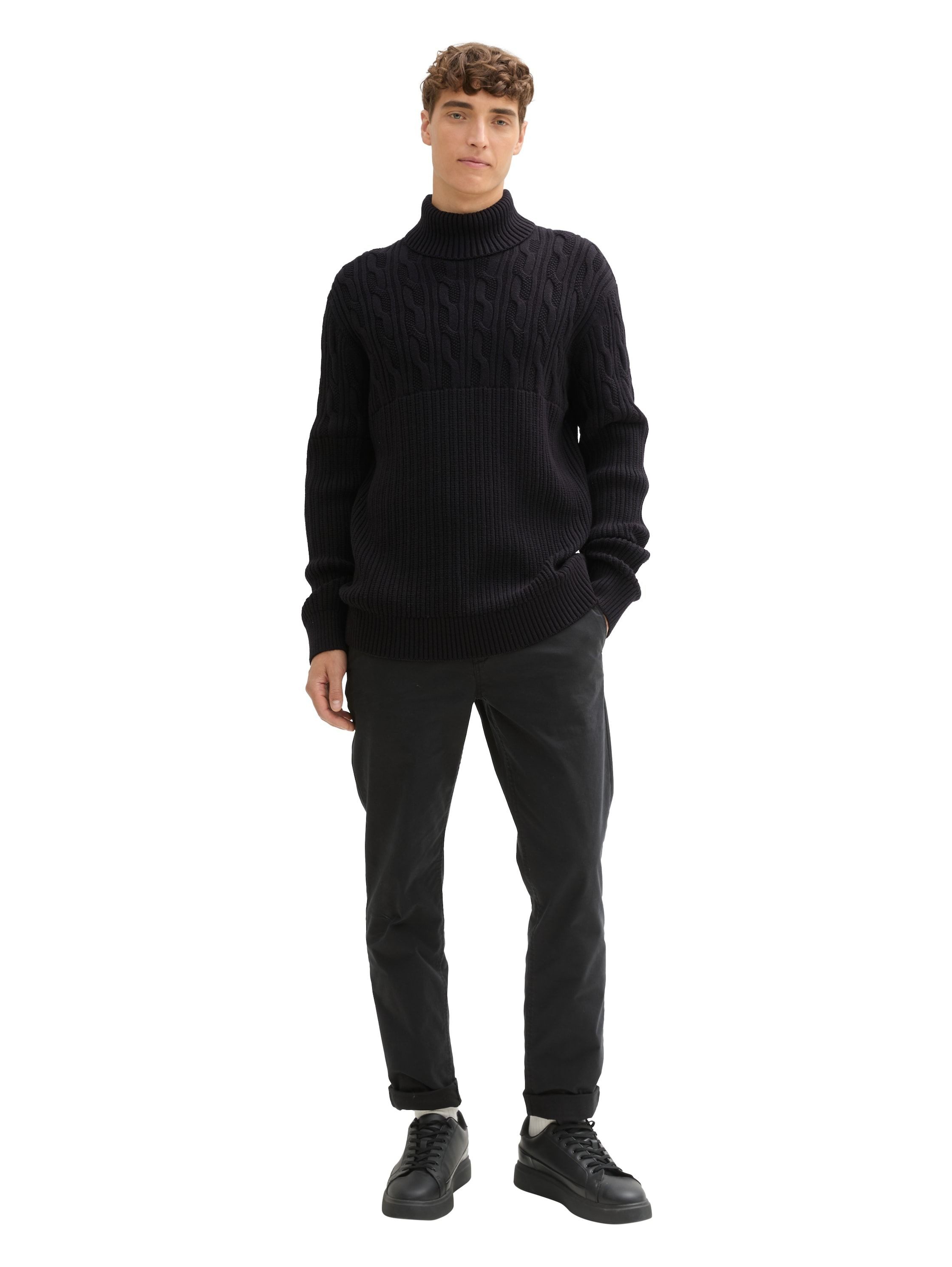 TOM TAILOR Rollkragenpullover