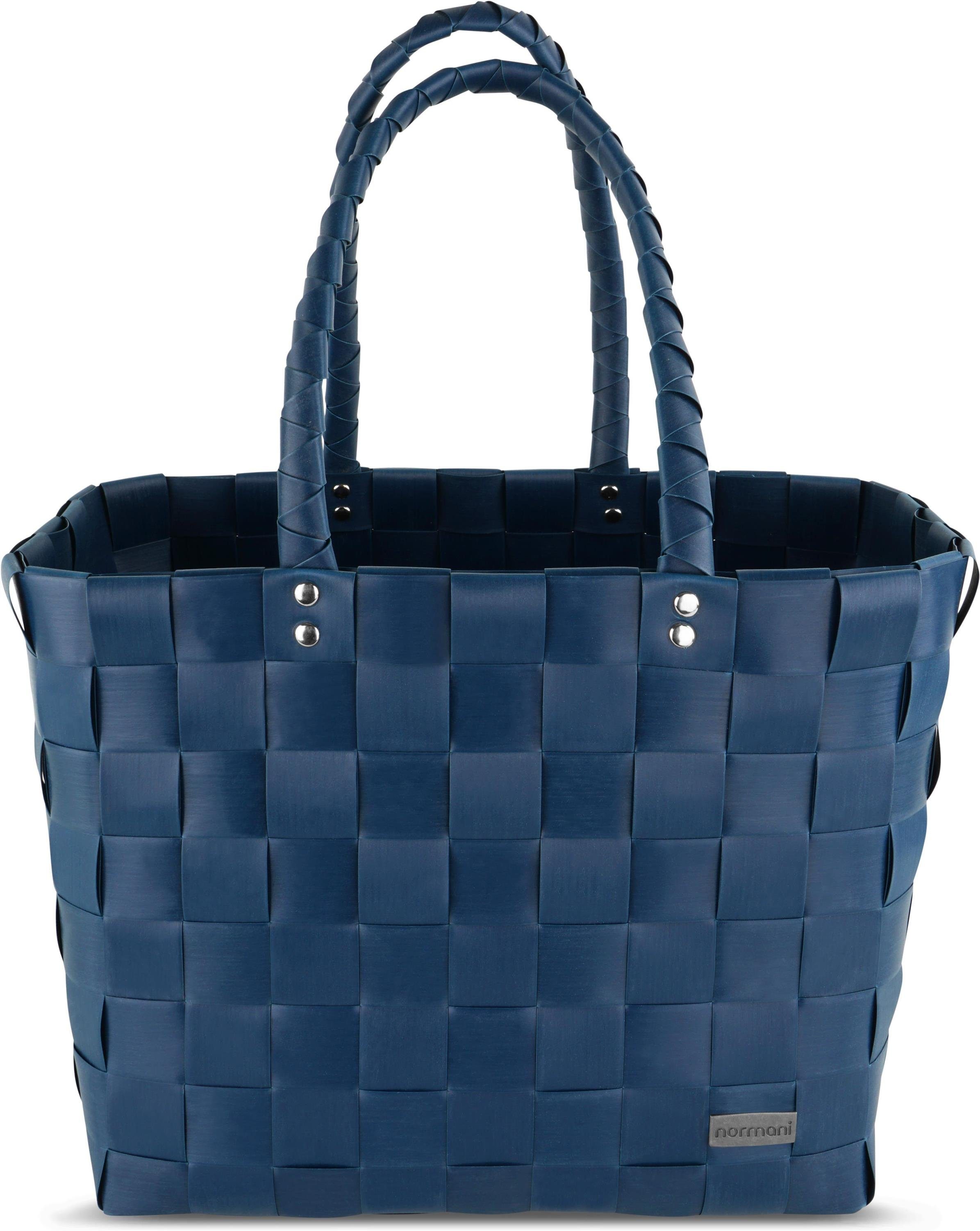 normani Einkaufskorb Flechtkorb 20 Liter, 20 l, Shopper aus pflegeleichtem Material