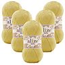 5 x ALIZE Bella 100 110 Lemon